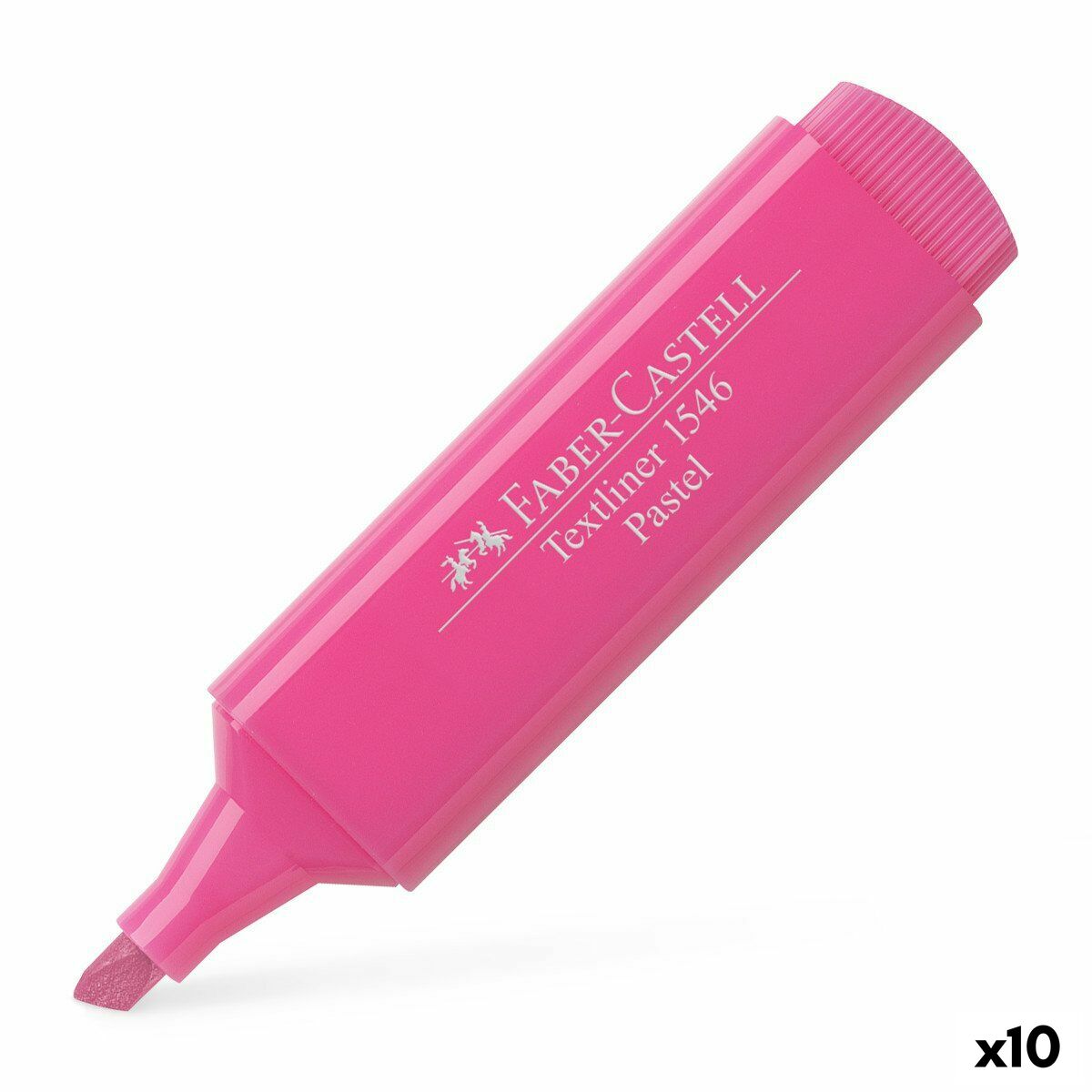 Fluorescent Marker Faber-Castell Textliner 1546 Cake Pink (10 Units) Fluorescent Marker Faber-Castell Textliner 1546 Cake Pink (10 Units)