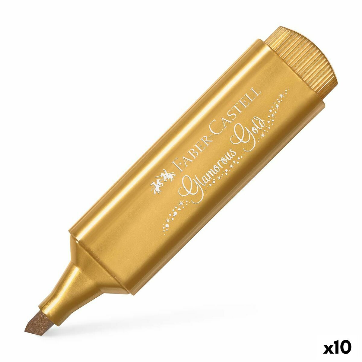 Highlighter Faber-Castell TEXTLINER 46 Golden (10 Units) Highlighter Faber-Castell TEXTLINER 46 Golden (10 Units)