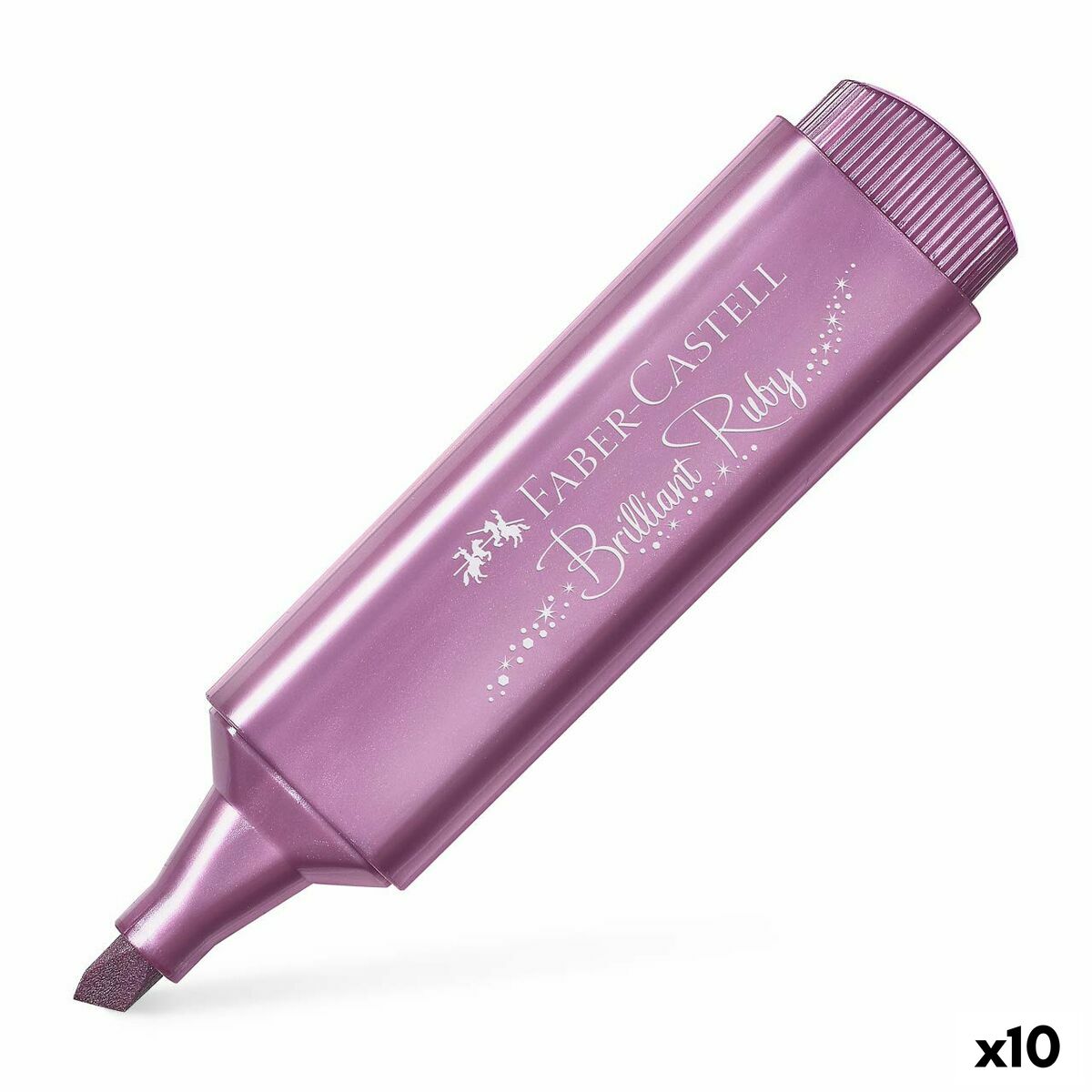 Highlighter Faber-Castell TEXTLINER 46 Pink Ruby (10 Units) Highlighter Faber-Castell TEXTLINER 46 Pink Ruby (10 Units)
