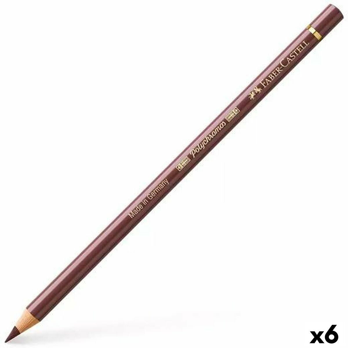 Pencil Faber-Castell Polychromos 176 Van-Dyck Brown (6 Units) Pencil Faber-Castell Polychromos 176 Van-Dyck Brown (6 Units)
