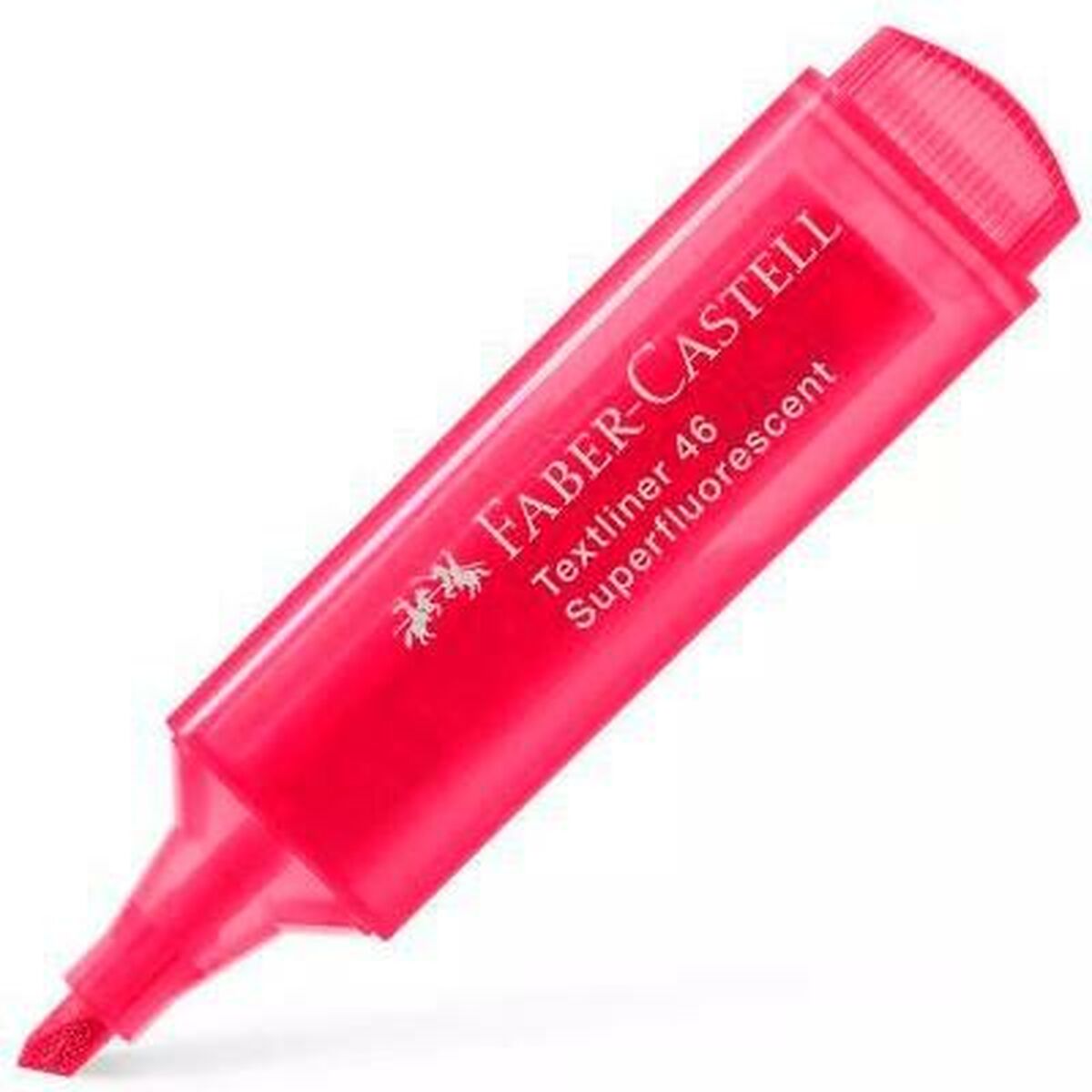 Fluorescent Marker Faber-Castell Red (10 Units) Fluorescent Marker Faber-Castell Red (10 Units)