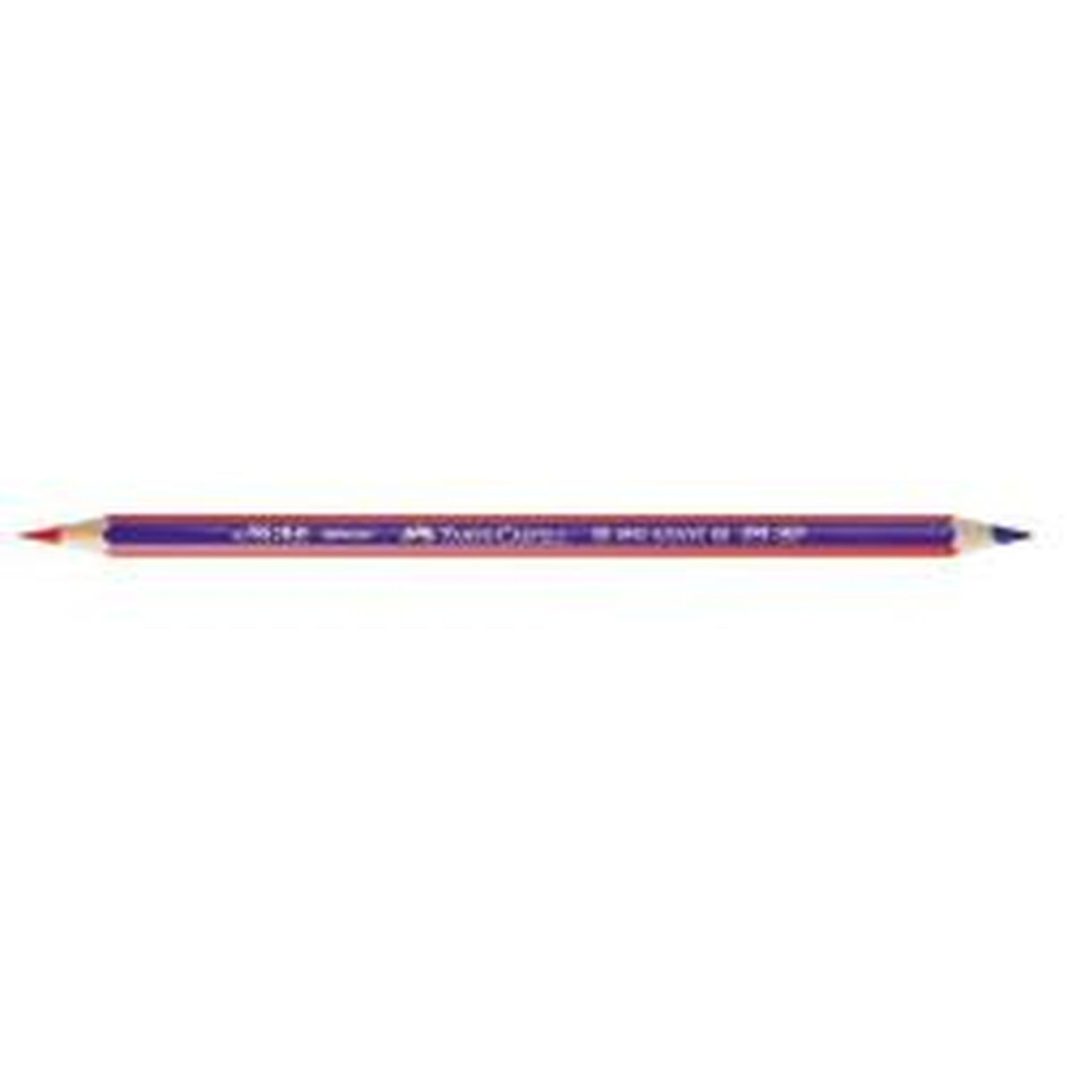 Colouring pencils Faber-Castell 116000 Blue Red (12 Units)