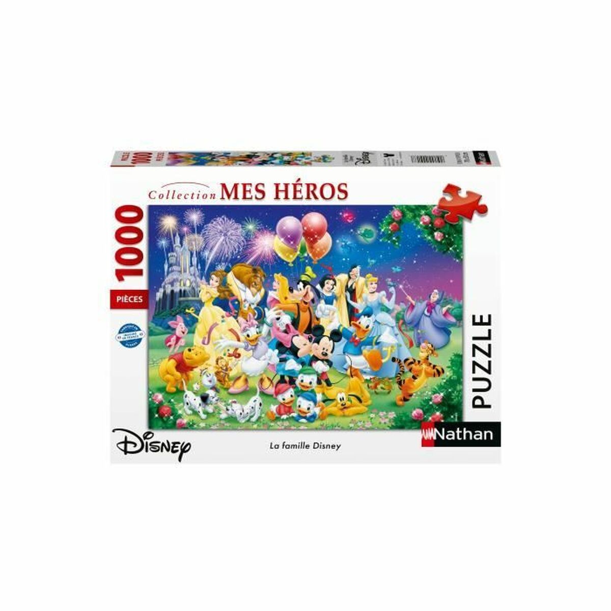 Puzzle Ravensburger The Disney Family 70 x 50 cm 1000 Pieces Puzzle Ravensburger The Disney Family 70 x 50 cm 1000 Pieces