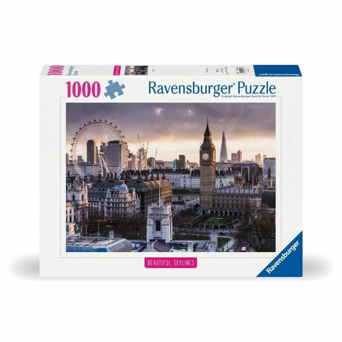 Puzzle Ravensburger La ciudad 1000 Pieces