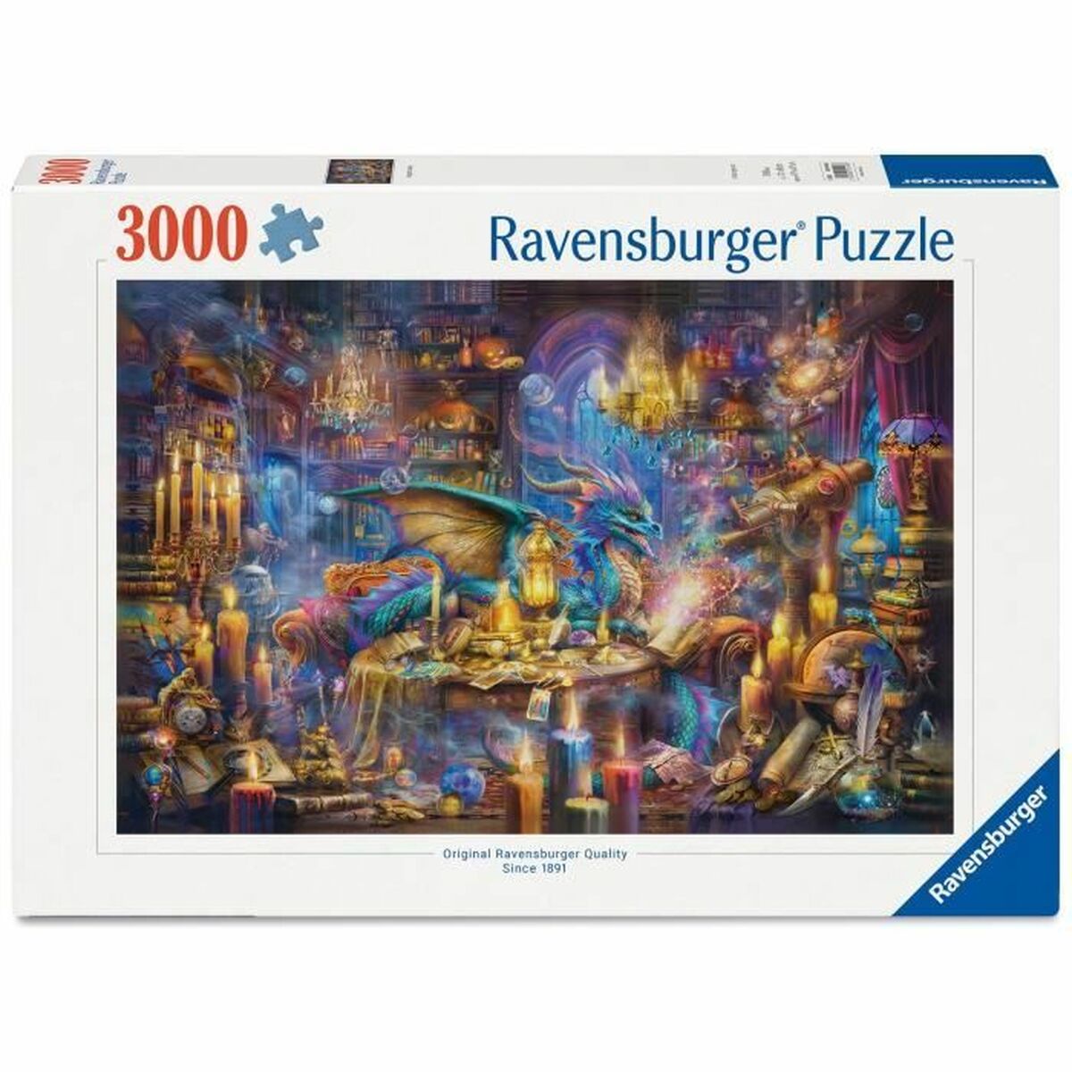 Puzzle Ravensburger Dragon’s Library 3000 Pieces