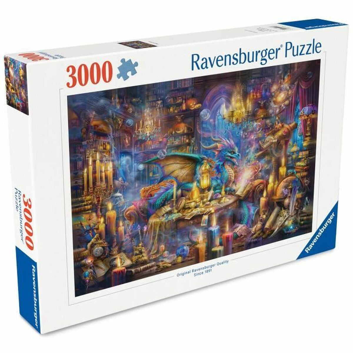 Puzzle Ravensburger Dragon’s Library 3000 Pieces