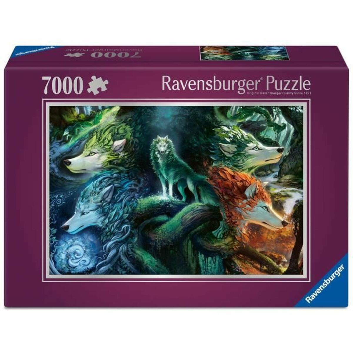 Puzzle Ravensburger WHISPERS OF THE FOREST 7000 Pieces Puzzle Ravensburger WHISPERS OF THE FOREST 7000 Pieces
