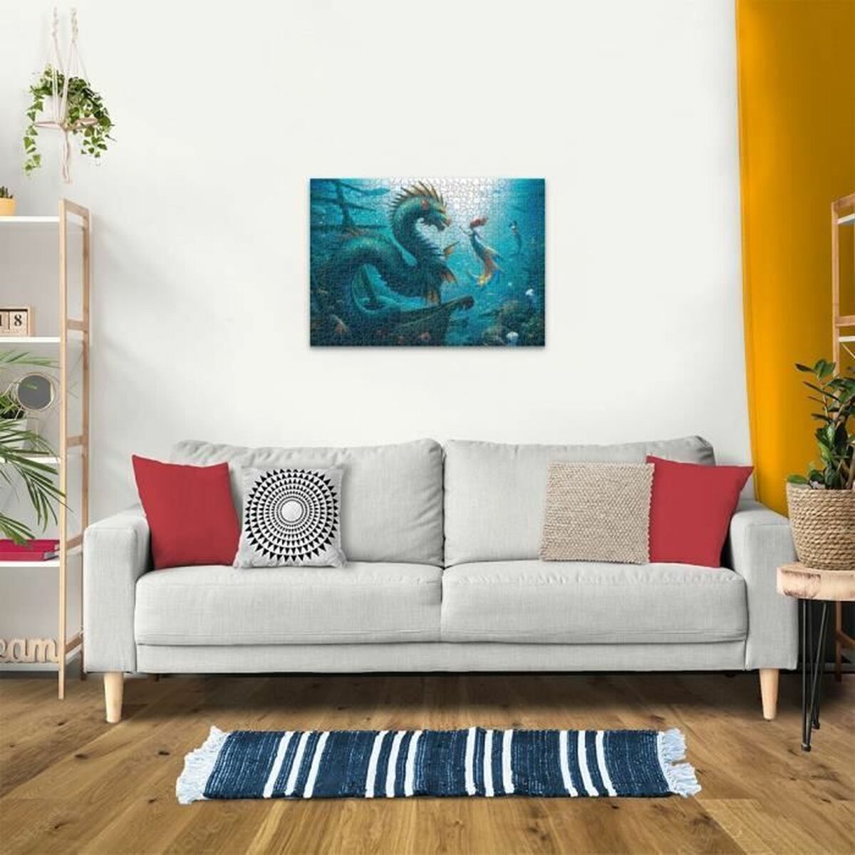 Puzzle Ravensburger Monster 12001434 1000 Pieces