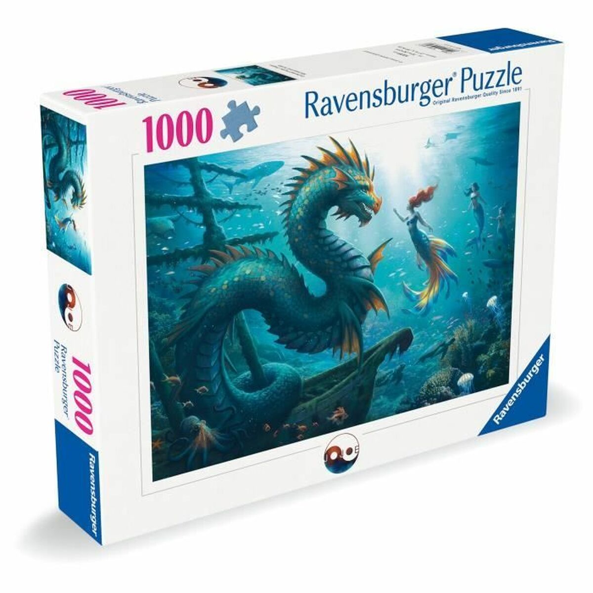 Puzzle Ravensburger Monster 12001434 1000 Pieces