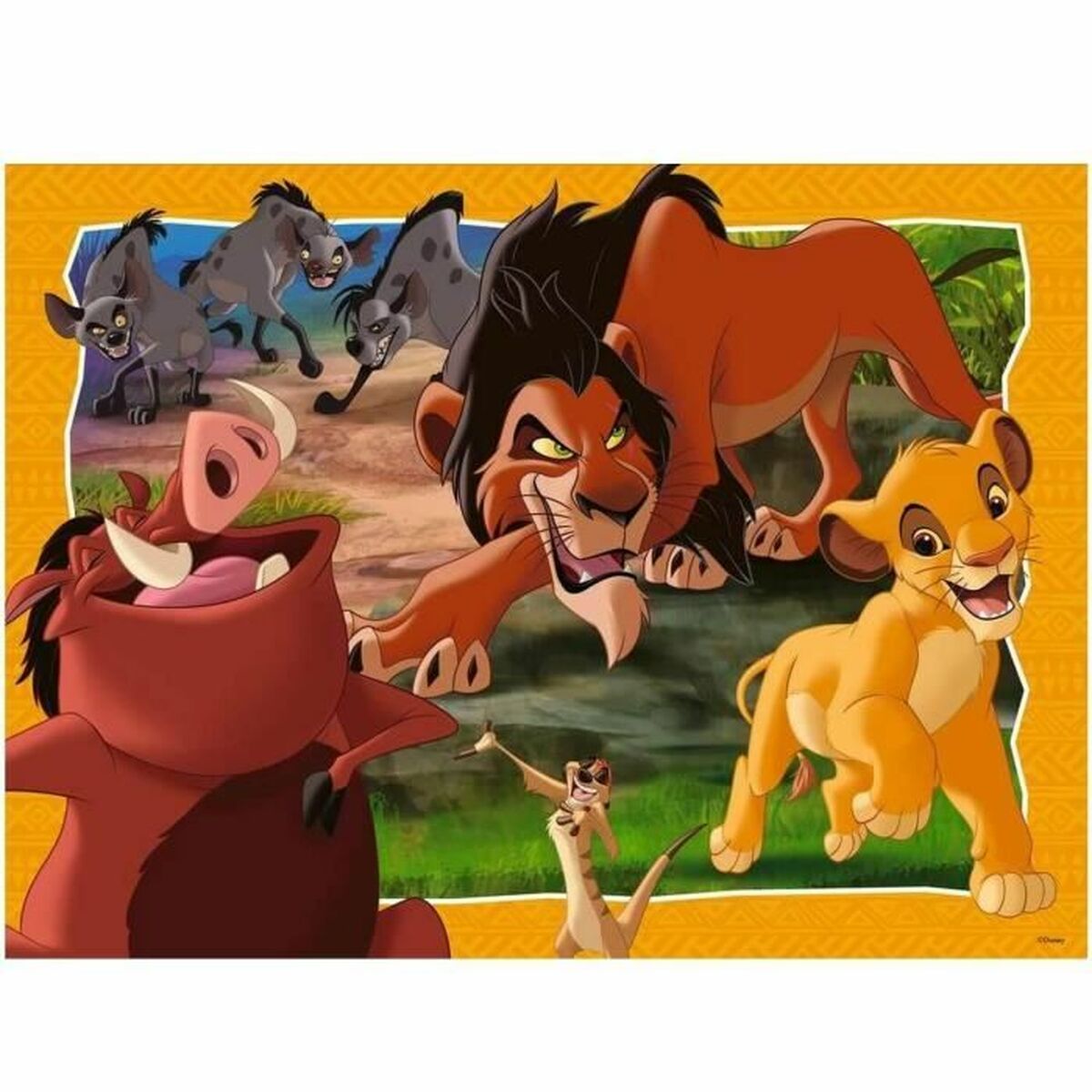 Puzzle Ravensburger lion king 200 Pieces (1 Unit) Puzzle Ravensburger lion king 200 Pieces (1 Unit)