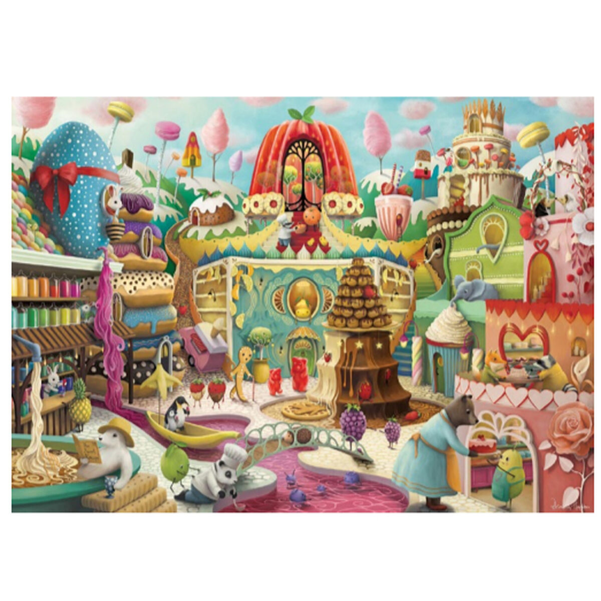 Puzzle Ravensburger Sweet Street 1000 Pieces