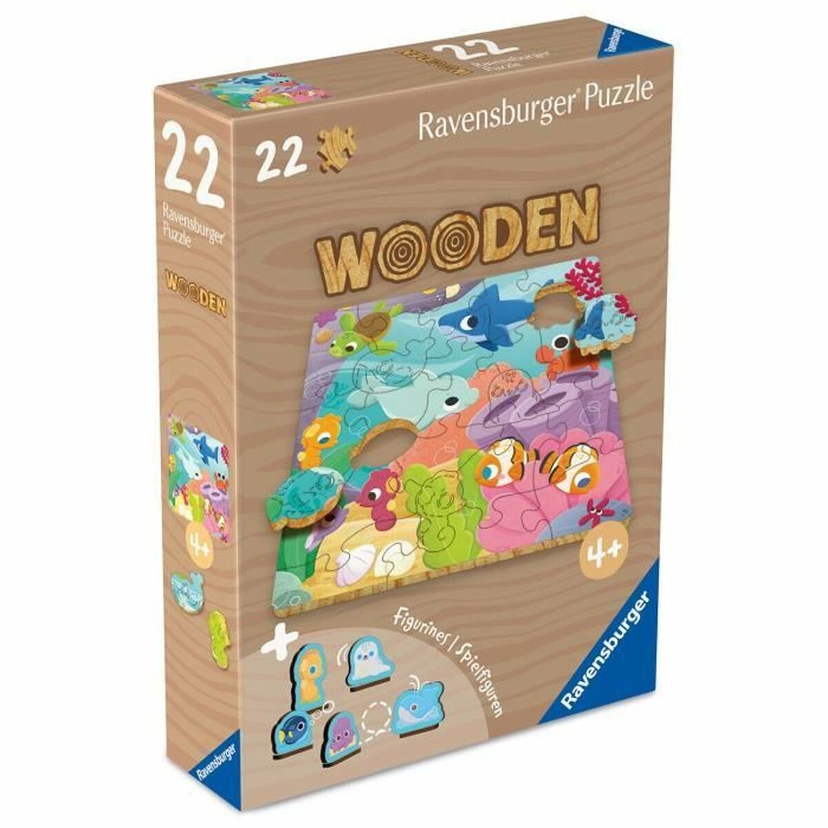 Puzzle Ravensburger Wooden 22 Pieces