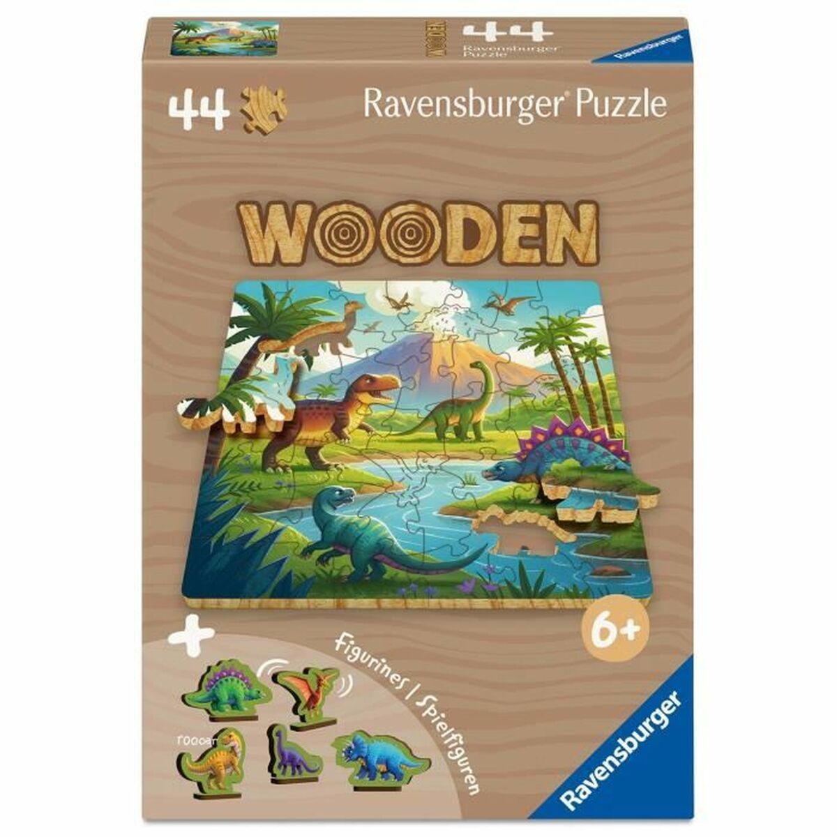 Puzzle Ravensburger Wooden 44 Pieces Puzzle Ravensburger Wooden 44 Pieces