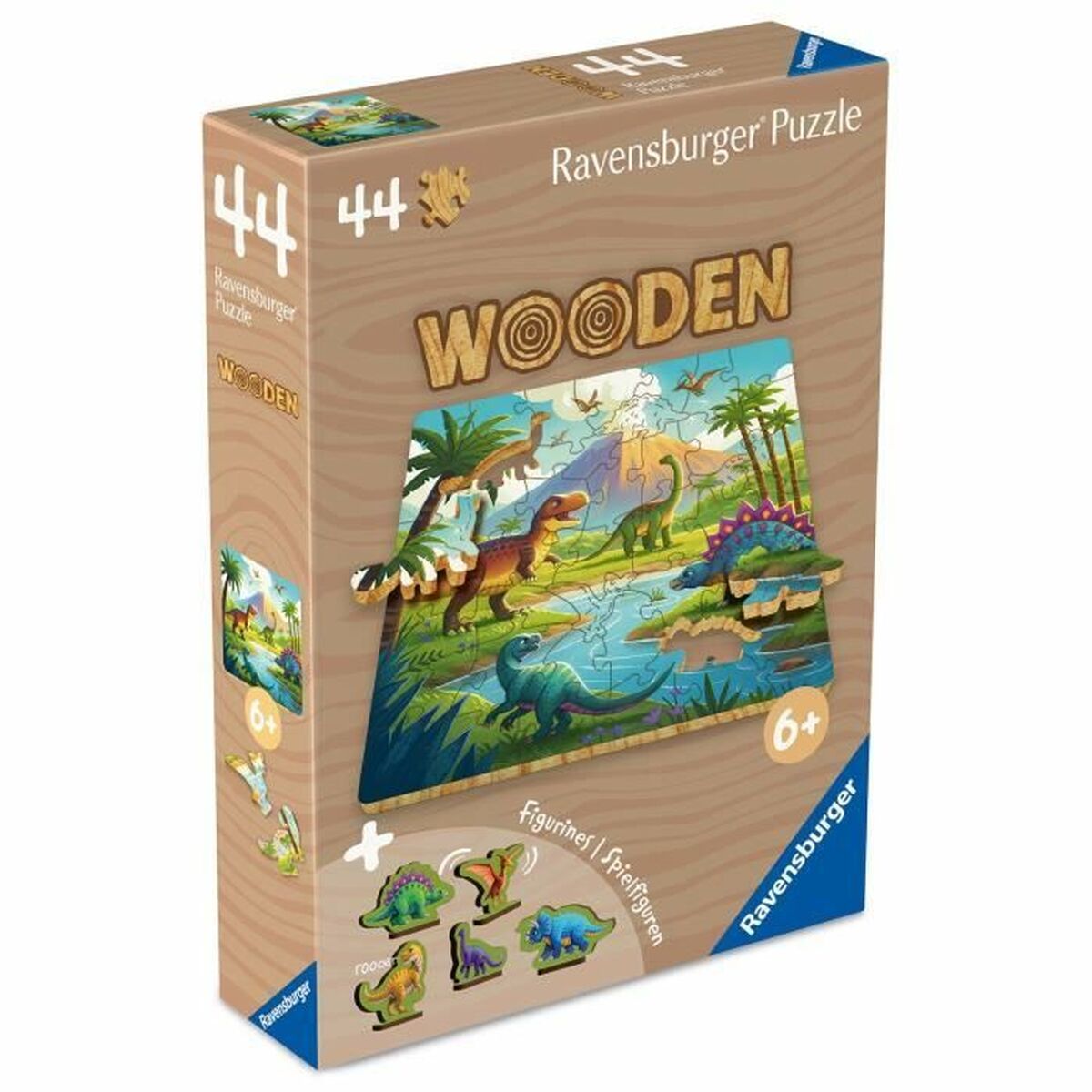 Puzzle Ravensburger Wooden 44 Pieces