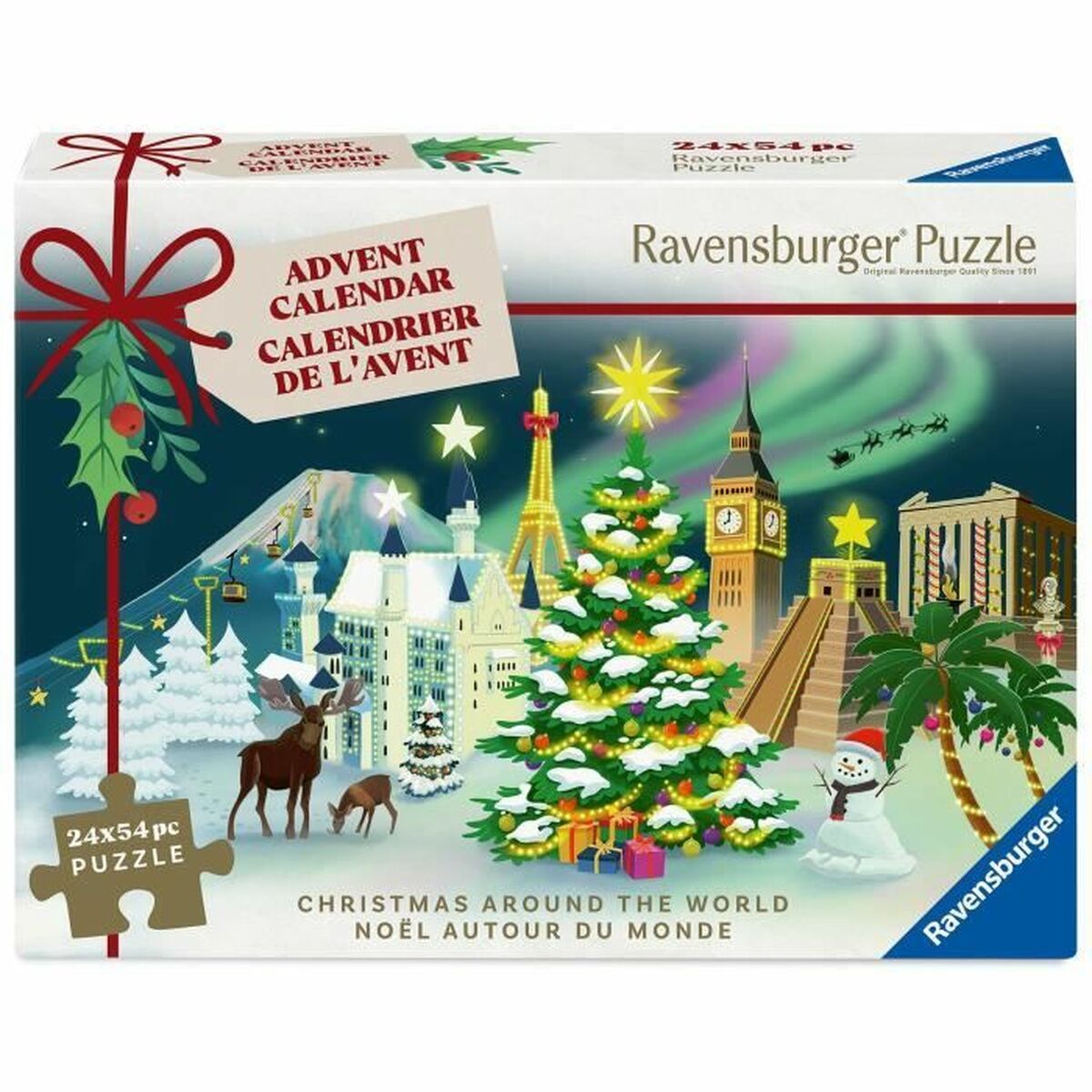 Puzzle Ravensburger Advent Calendar 54 Pieces Puzzle Ravensburger Advent Calendar 54 Pieces