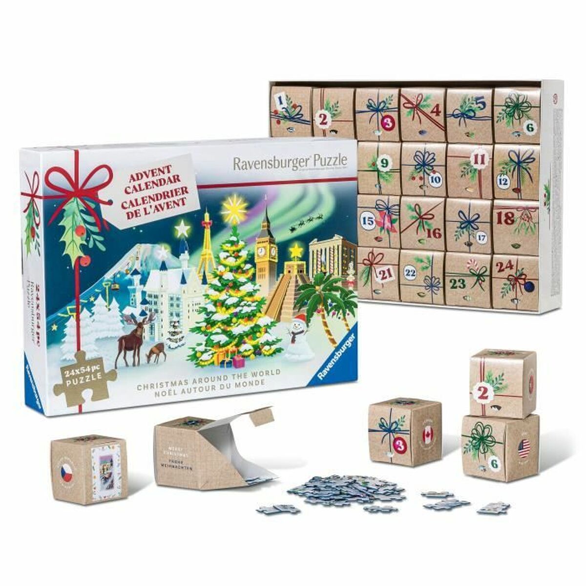 Puzzle Ravensburger Advent Calendar 54 Pieces