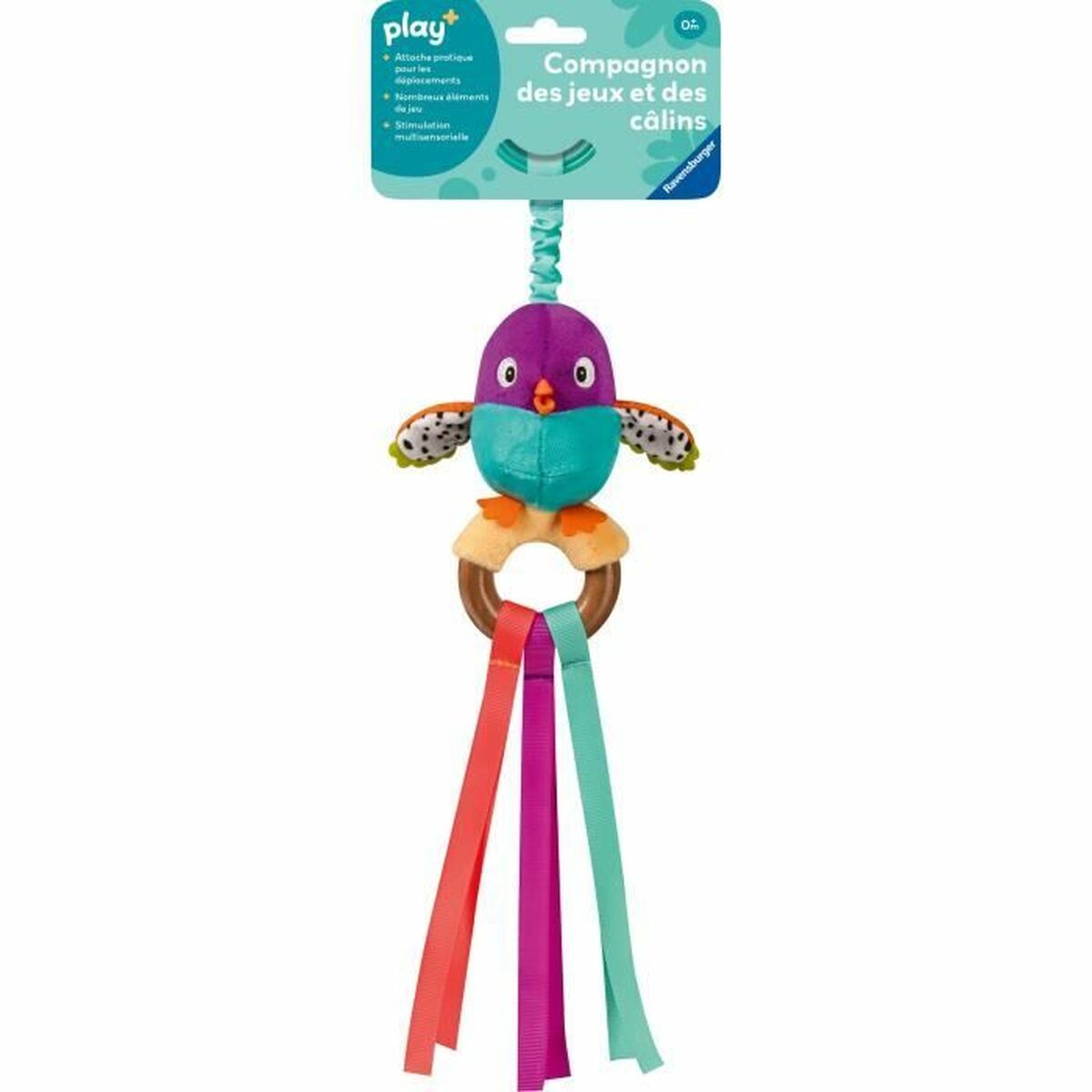 Baby toy Ravensburger My awakening rattle – Little bird