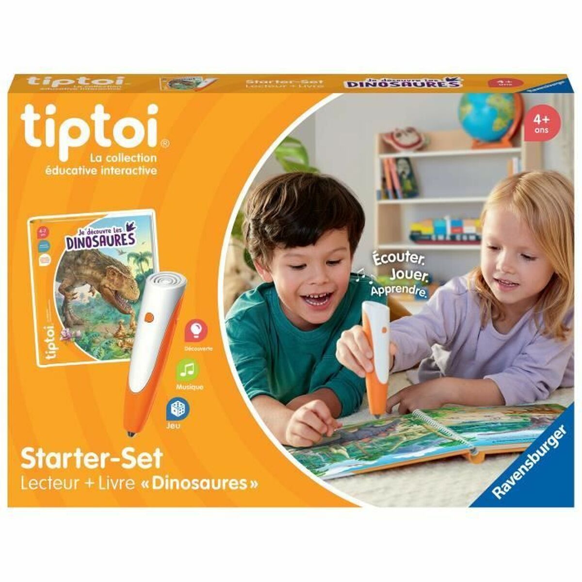 Educational Game Ravensburger tiptoiÂ® Starter Dino-4005556001750 (FR)