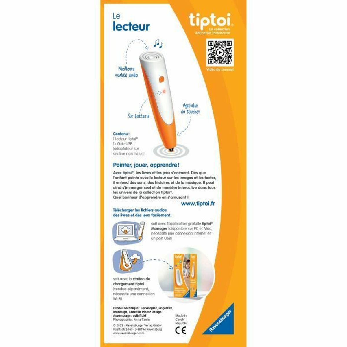 Educational Game Ravensburger tiptoi Lecteur 4005556001781 (FR)