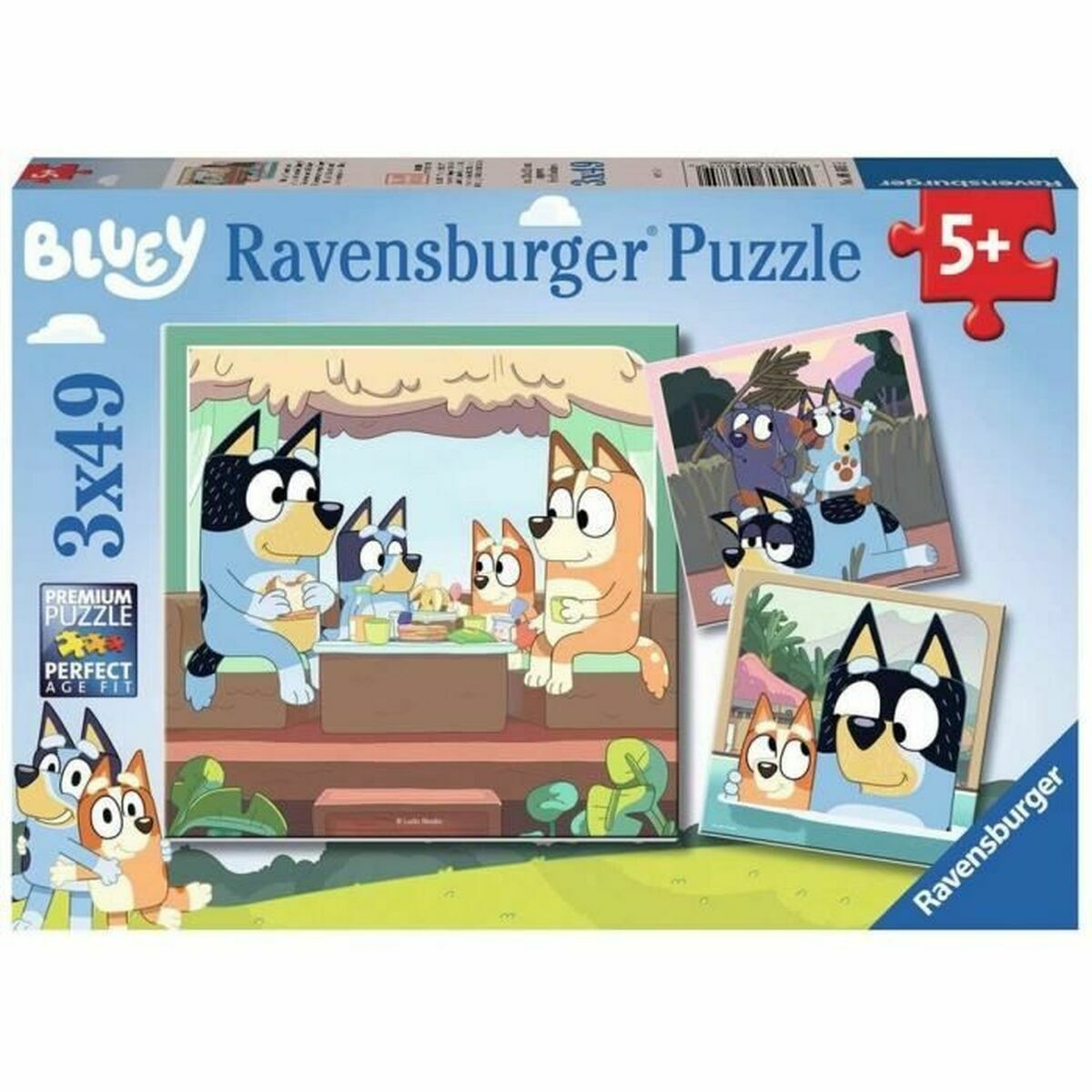 3-Puzzle Set Ravensburger 147 Pieces 3-Puzzle Set Ravensburger 147 Pieces