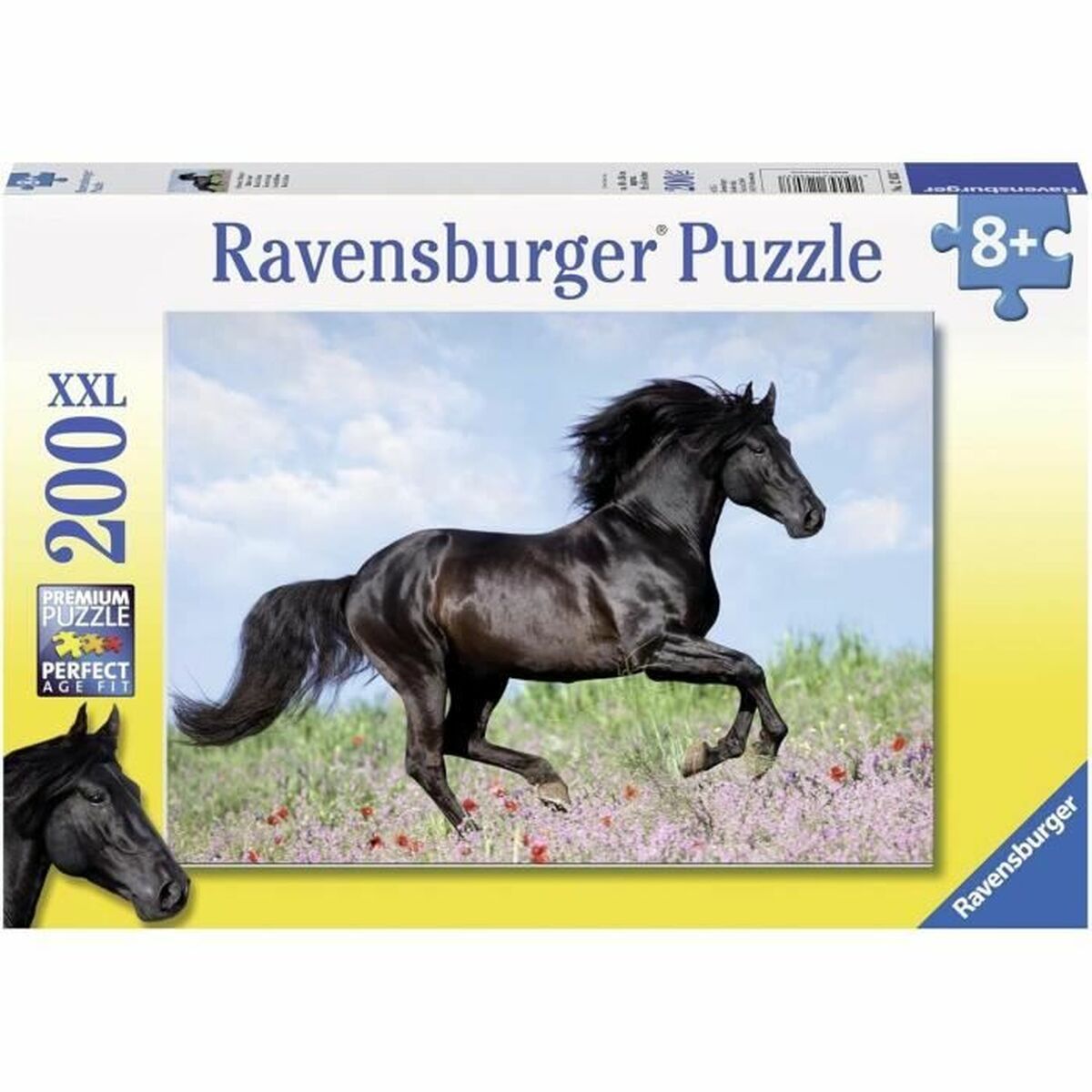 Puzzle Ravensburger 12803 Black Stallion XXL 200 Pieces Puzzle Ravensburger 12803 Black Stallion XXL 200 Pieces