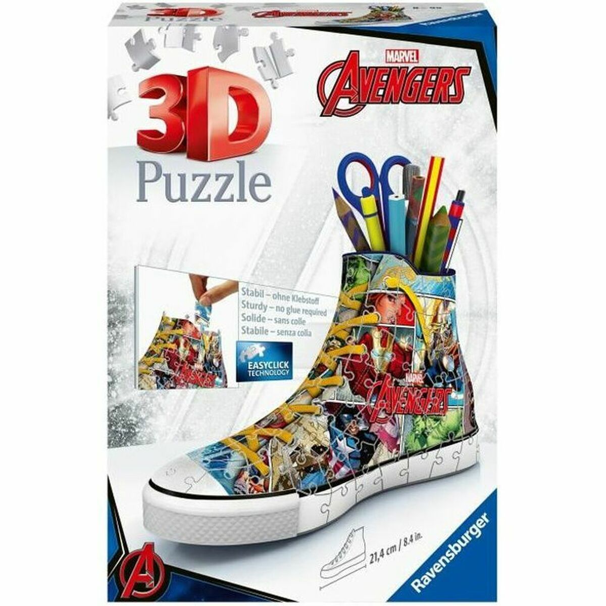 3D Puzzle Ravensburger Sneaker Avengers 108 Pieces 3D Puzzle Ravensburger Sneaker Avengers 108 Pieces