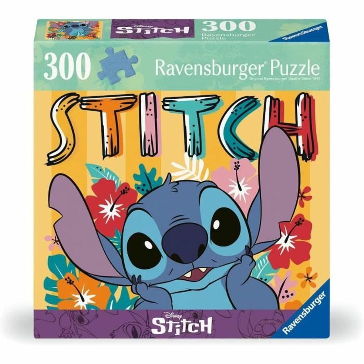 Puzzle Ravensburger Stitch 300 Pieces Puzzle Ravensburger Stitch 300 Pieces