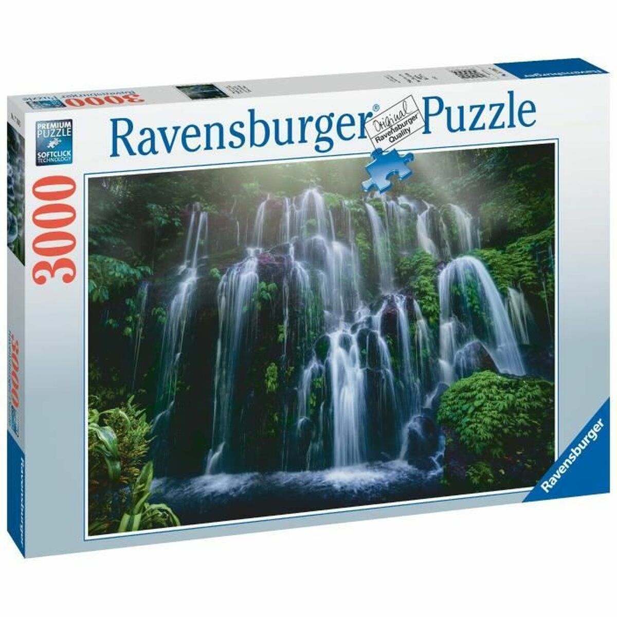 Puzzle Ravensburger Chutes d’eau, Bali Paysage et nature 3000 Pieces Puzzle Ravensburger Chutes d’eau, Bali Paysage et nature 3000 Pieces