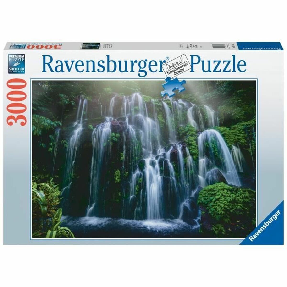 Puzzle Ravensburger Chutes d’eau, Bali  Paysage et nature 3000 Pieces