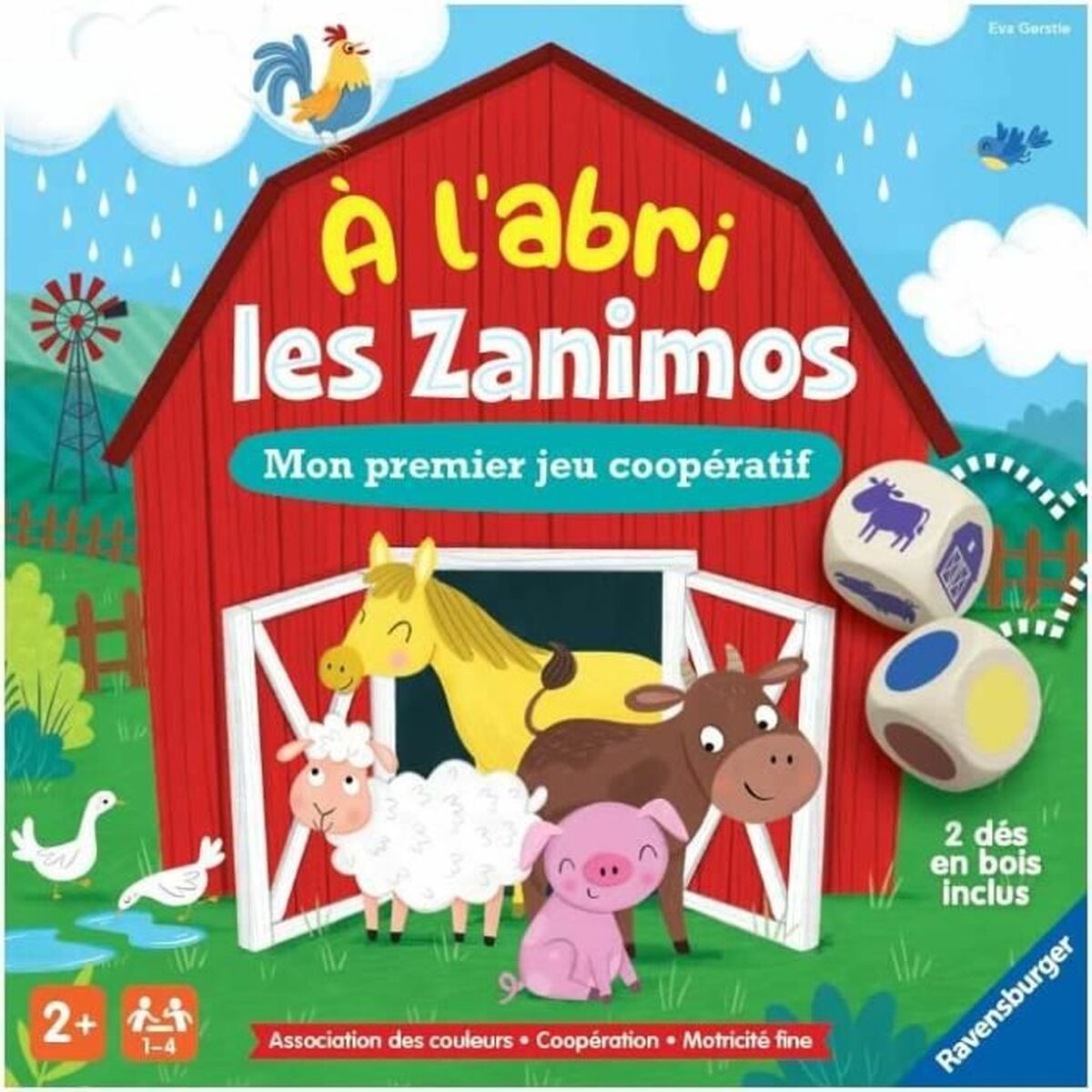 Educational Game Ravensburger  l’abri les Zanimos (FR) (1 Piece)