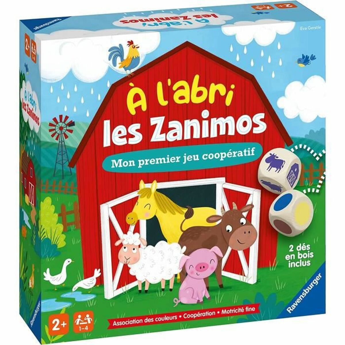 Educational Game Ravensburger  l’abri les Zanimos (FR) (1 Piece)