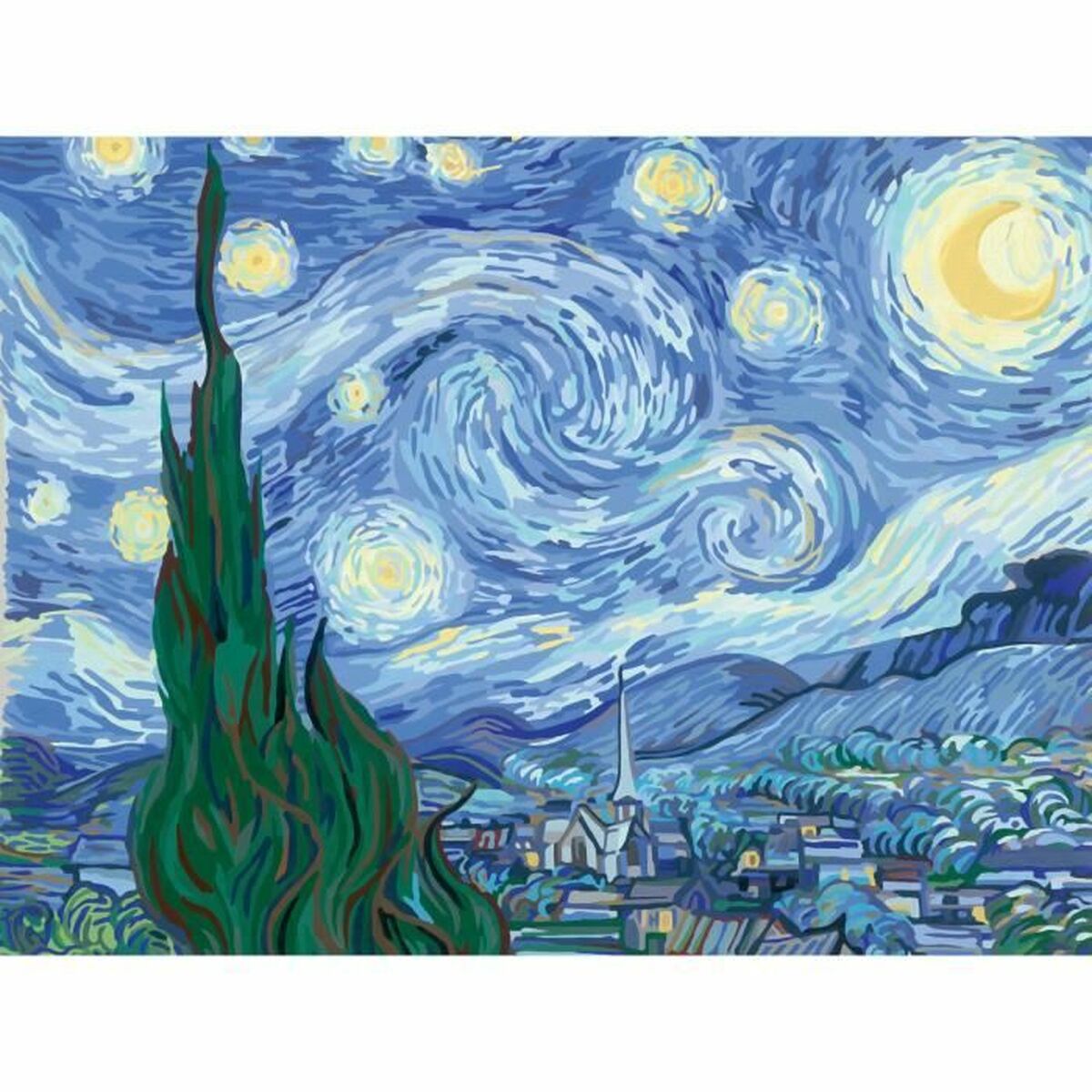 Board game Ravensburger CREART – VAN GOGH