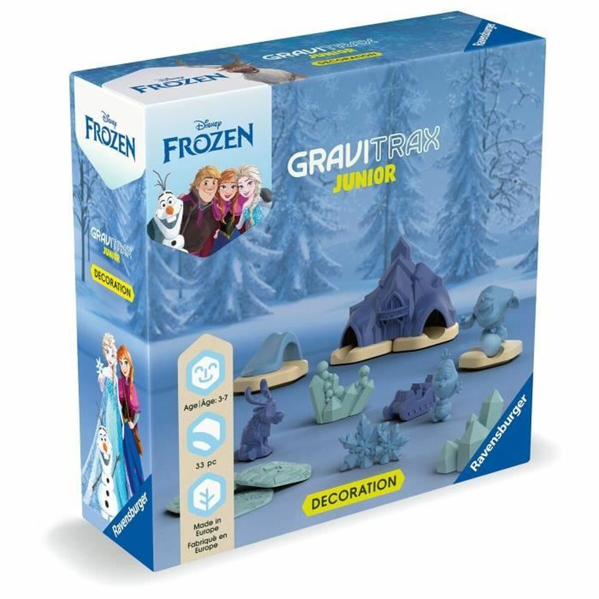 Board game Ravensburger Gravitrax Junior Frozen Expansion Set