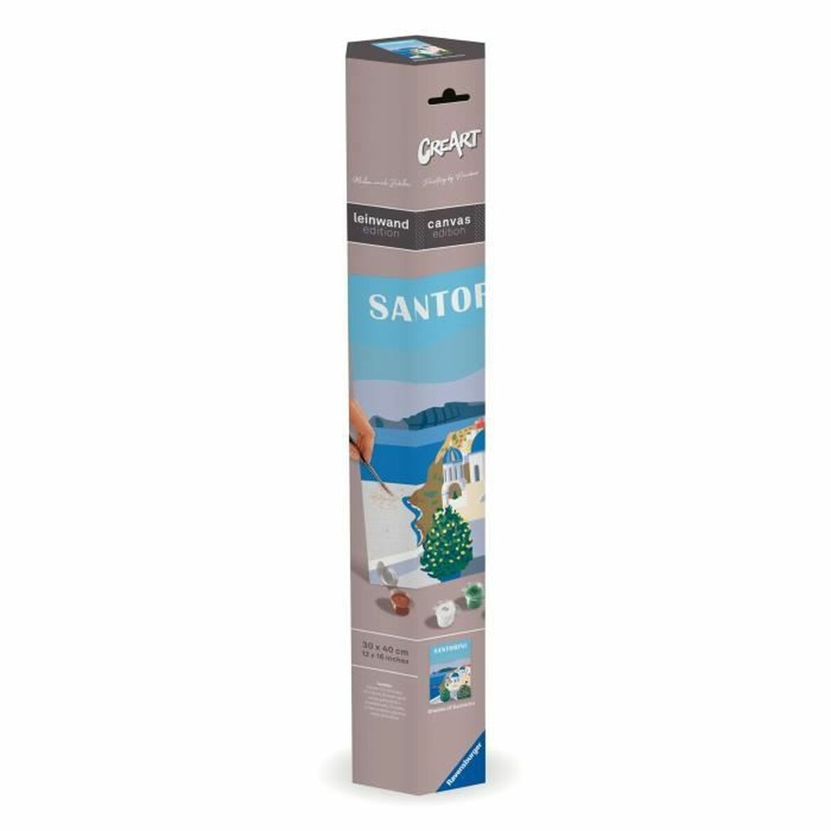 Paint by Numbers Set Ravensburger Santorini 30 x 40 cm