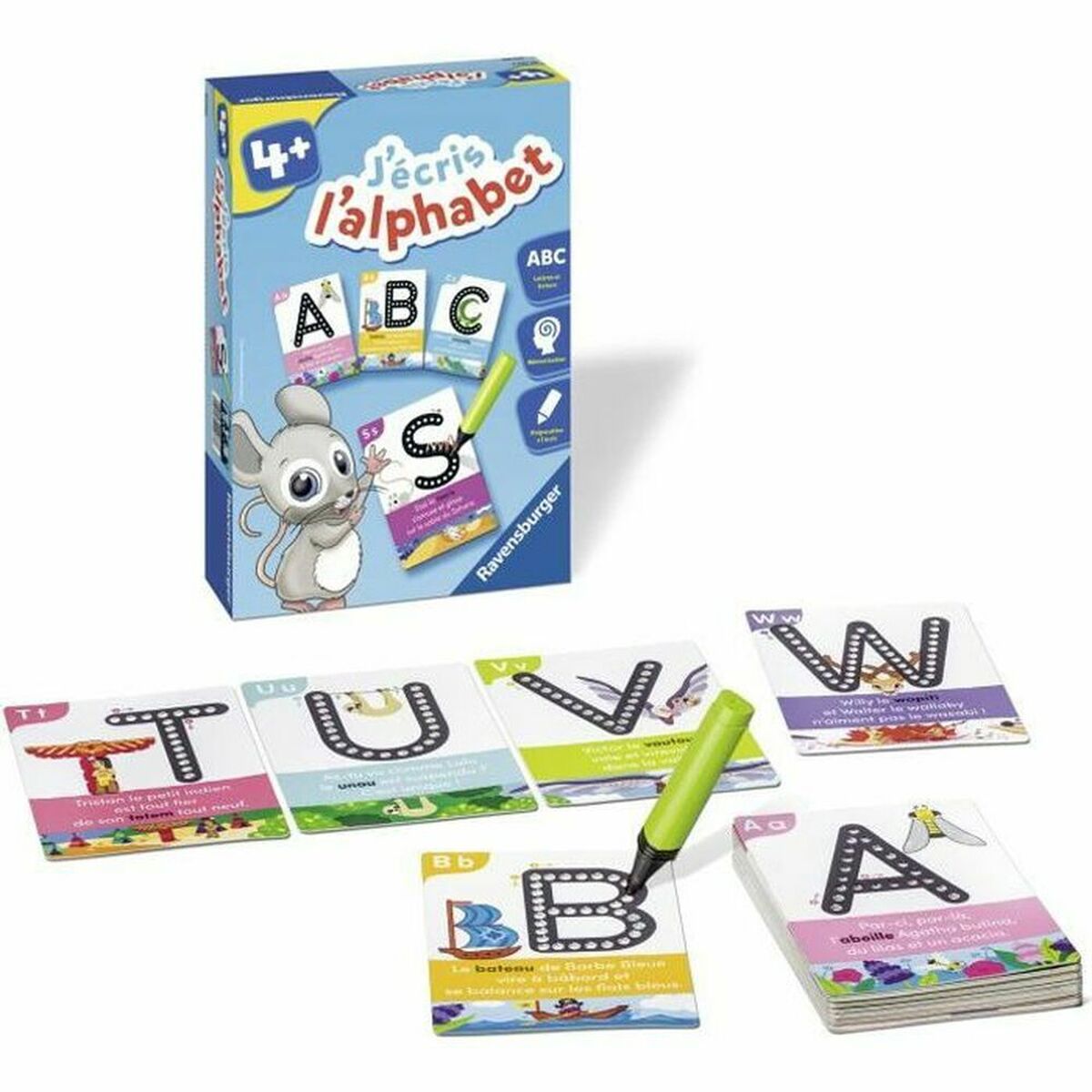 Educational Game Ravensburger I write the alphabet Educational Game Ravensburger I write the alphabet