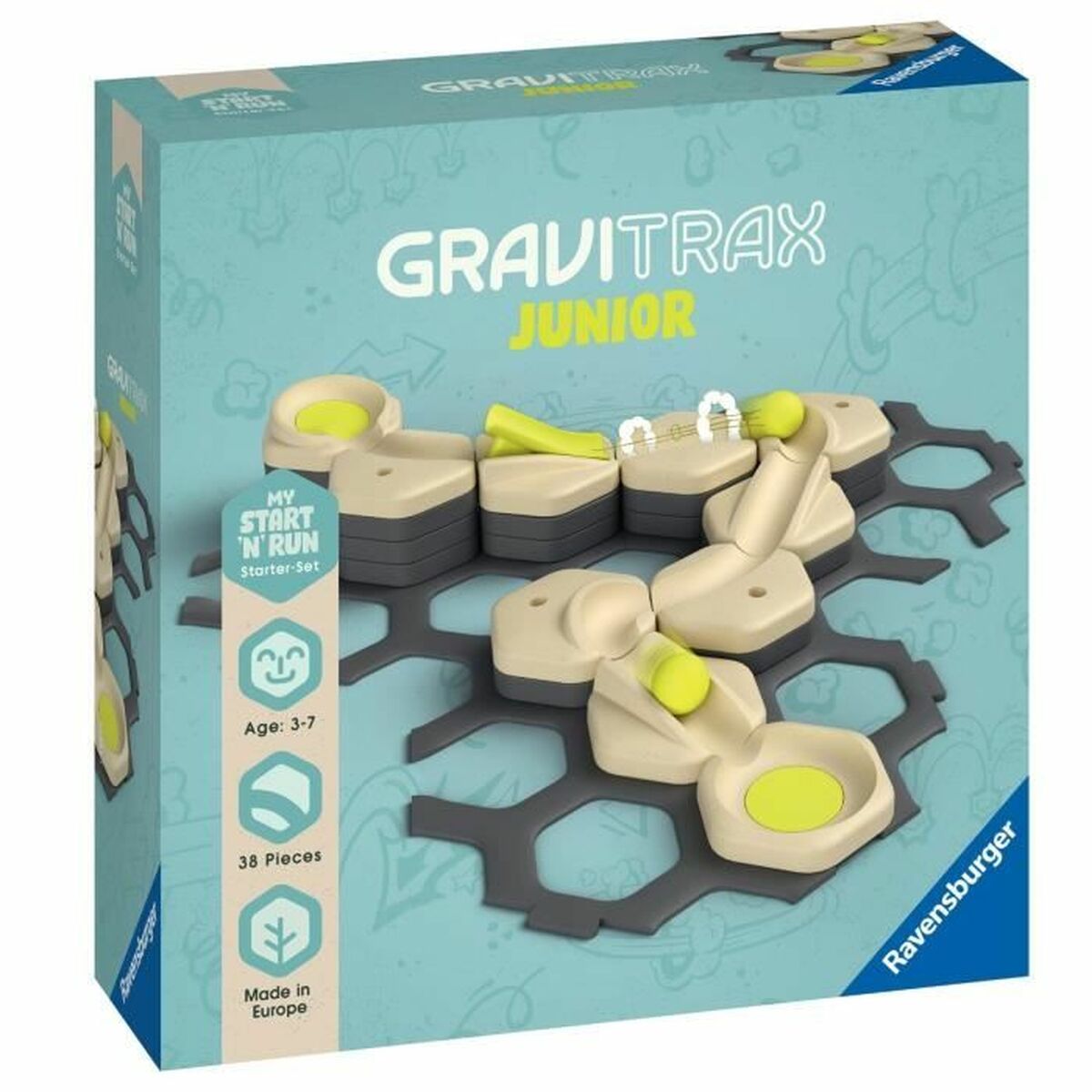 Construction set Ravensburger Gravitax Junior Start and Run 38 Pieces Expansion Construction set Ravensburger Gravitax Junior Start and Run 38 Pieces Expansion