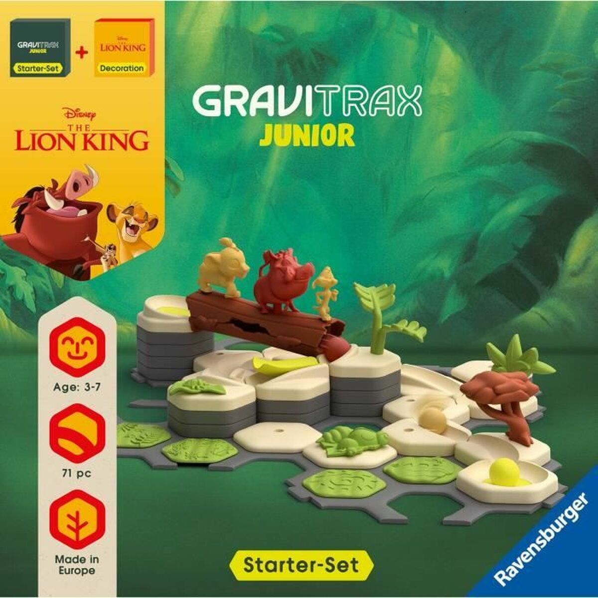 Board game Ravensburger Gravitrax Junior Starter Set El Rey LeÃ³n