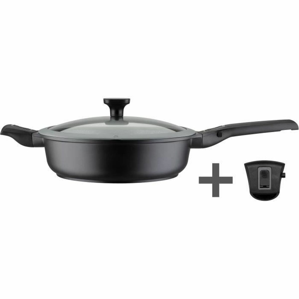 Pan GSW Easy Click Black Aluminium  28 cm 28 cm Pan GSW Easy Click Black Aluminium  28 cm 28 cm