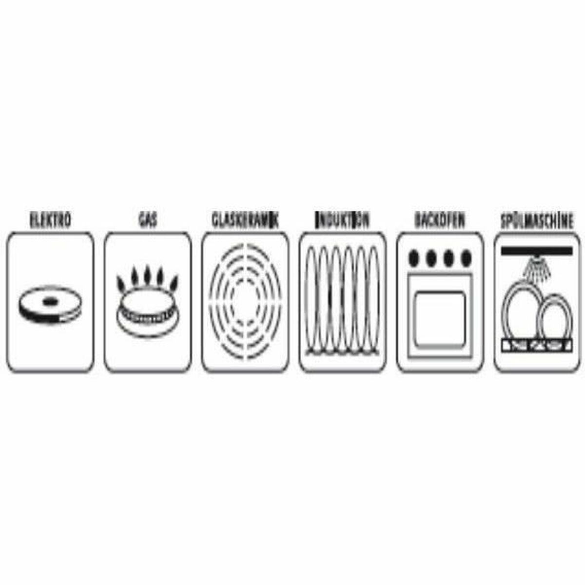 Casserole with lid GSW noir Enamelled Steel