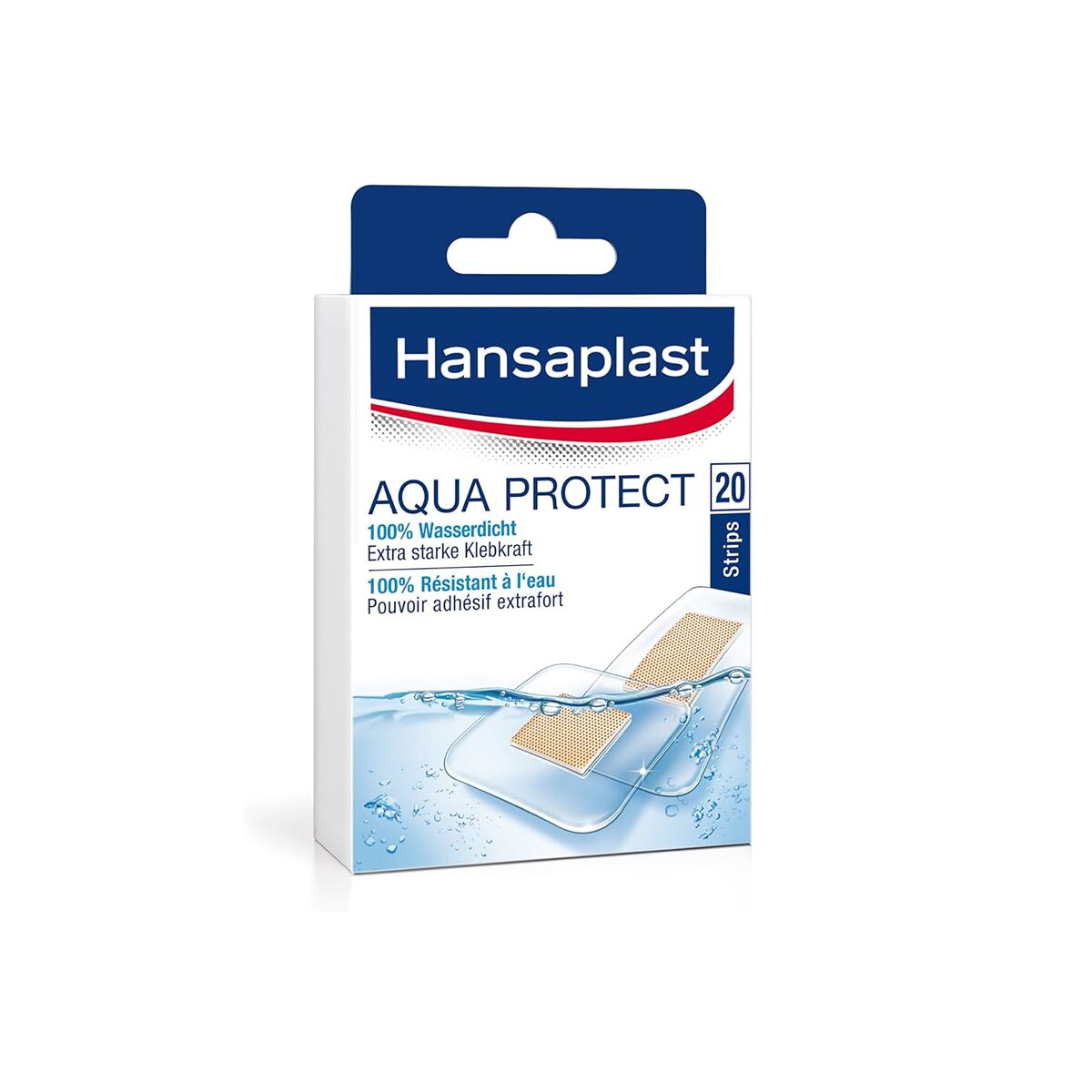 Water-Resistant Plasters Hansaplast Aqua Protect  Transparent