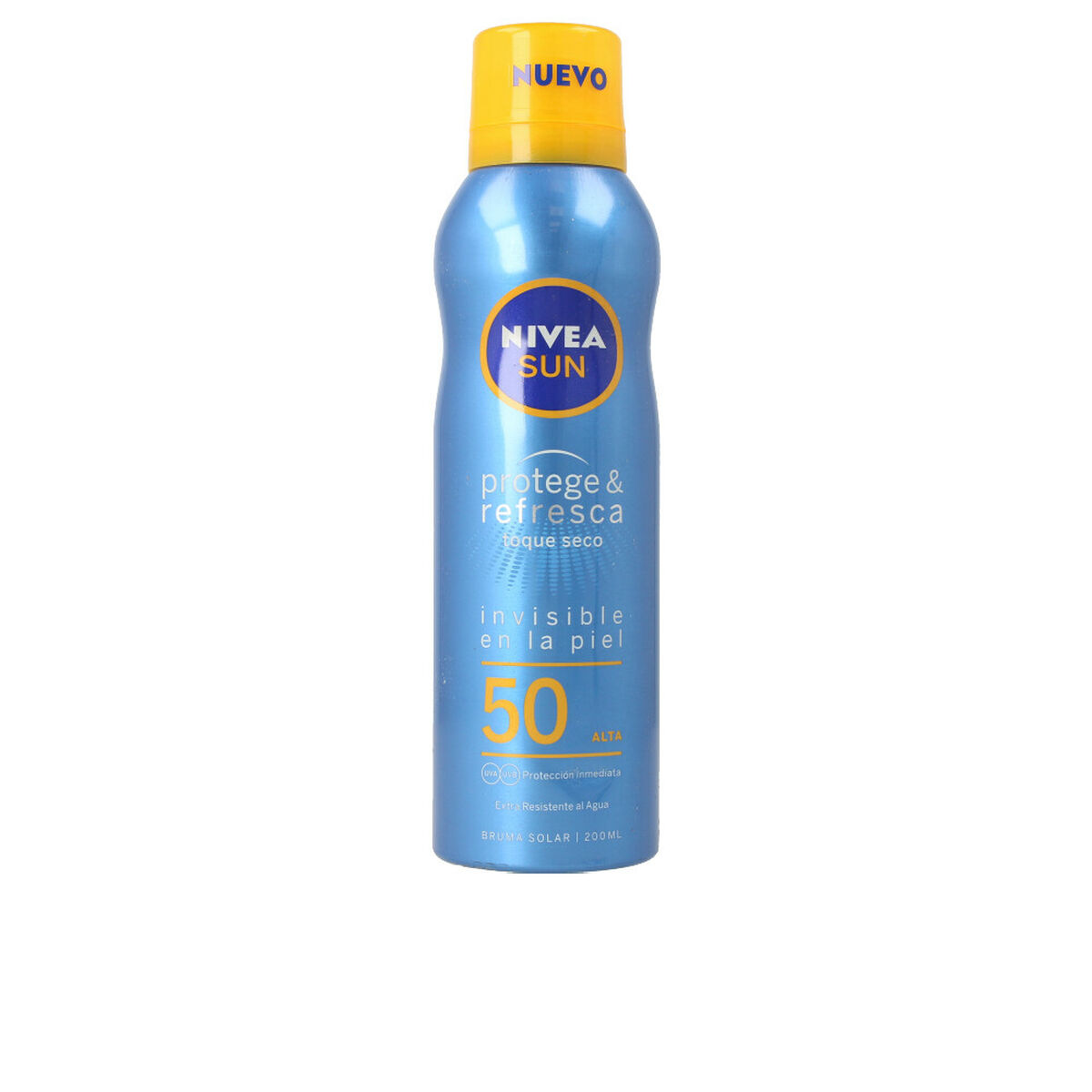 Spray Sun Protector Nivea Sun Protege&Refresca Bruma Solar Invisible Spf50 Spf 50 200 ml Spray Sun Protector Nivea Sun Protege&Refresca Bruma Solar Invisible Spf50 Spf 50 200 ml