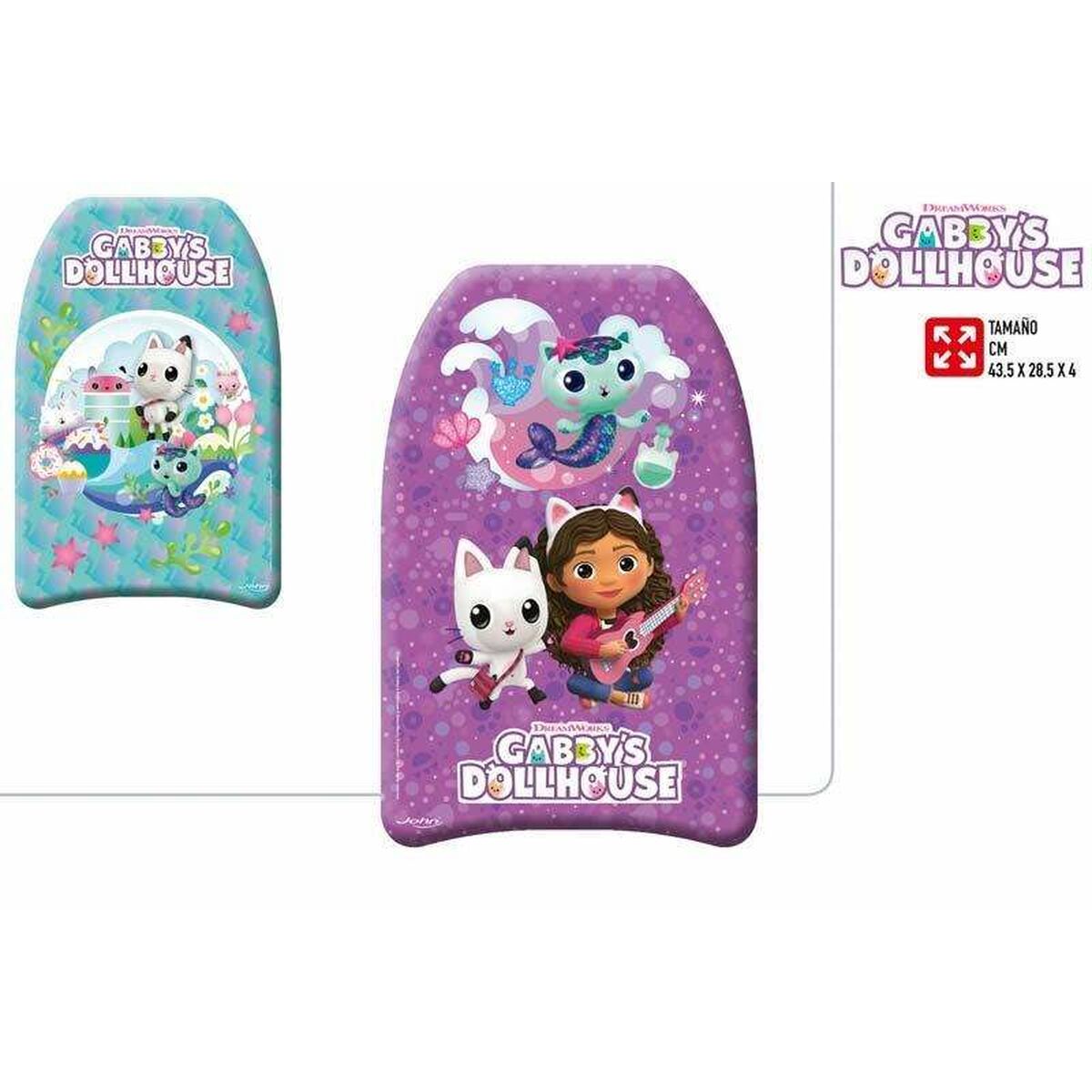 Surf Board Colorbaby Gabby’s Dollhouse 43,5 x 28,5 x 4 cm