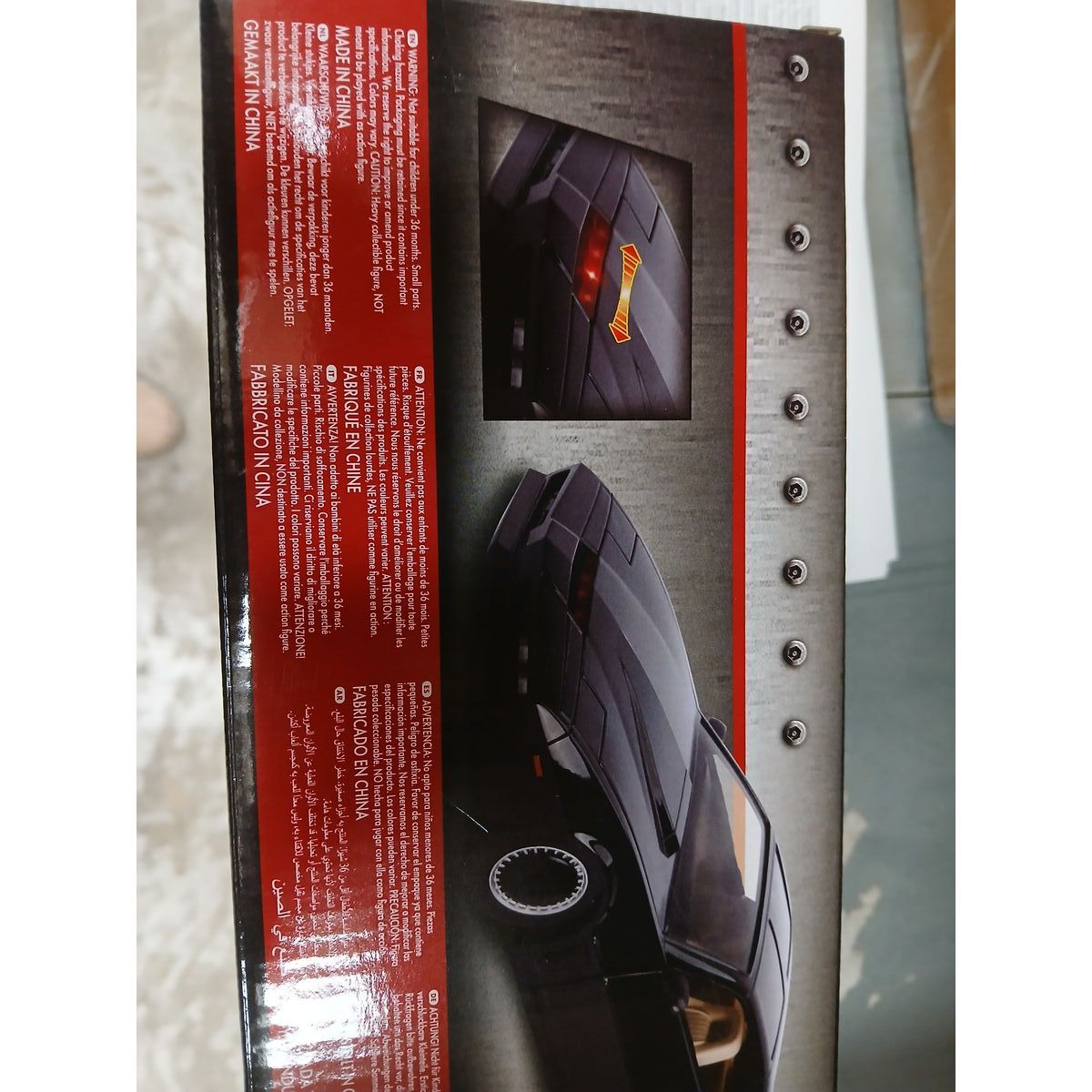 Car Hollywood Rides Simba Kitt Knight Rider 1:24 Black