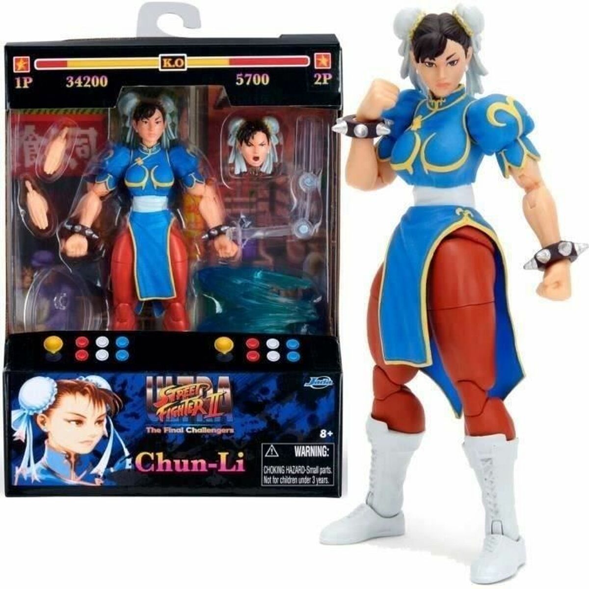 Jointed Figure Smoby Street Fighter Chun-Li