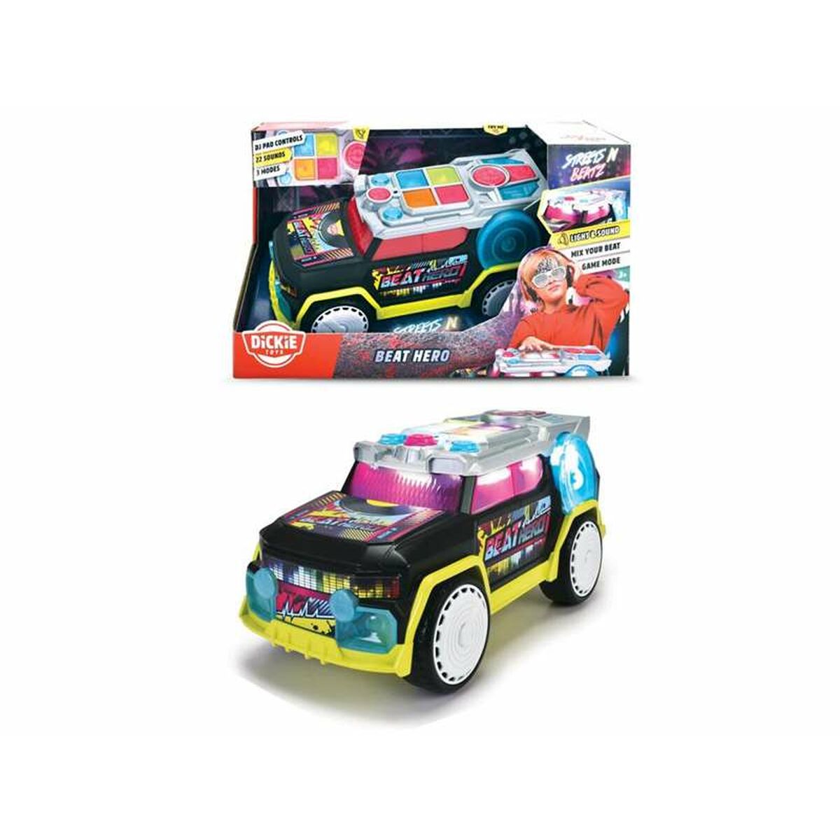Vehicle Playset Smoby Streets’ n Beatz  32 cm