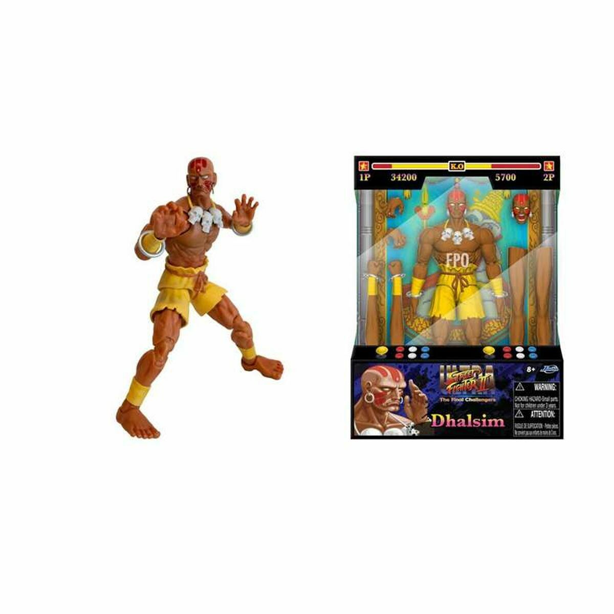 Jointed Figure Street Fighter Dhalsim