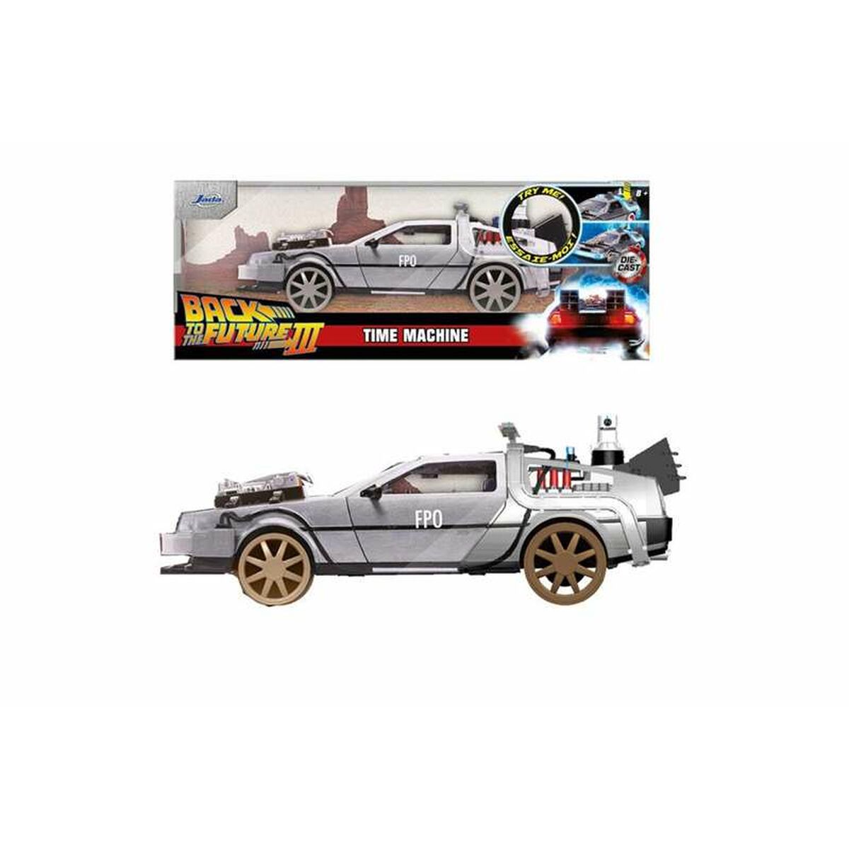 Car Smoby DeLorean – Back to the Future III 1885 1:24