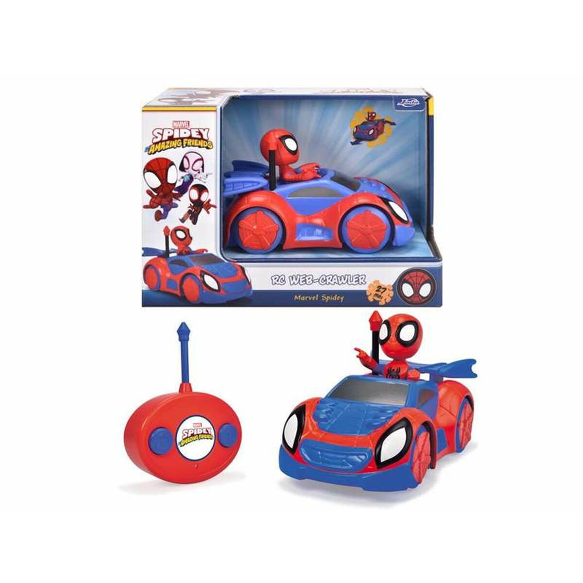 Remote-Controlled Car Simba SPIDEY 1:24 (21 x 34 x 18,5 cm) Remote-Controlled Car Simba SPIDEY 1:24 (21 x 34 x 18,5 cm)