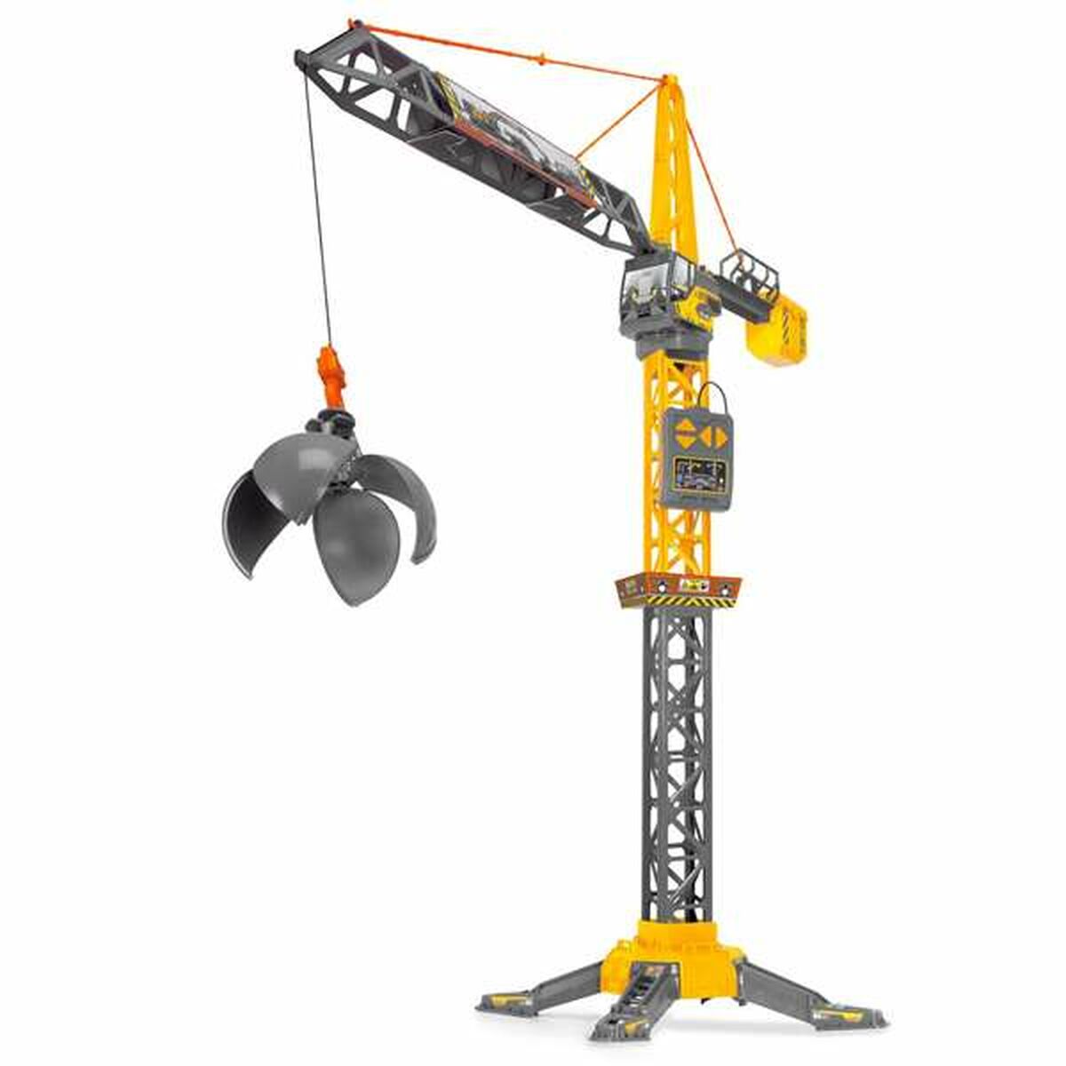 Toy Crane Smoby Mighty Crane Radio control Yellow Grey