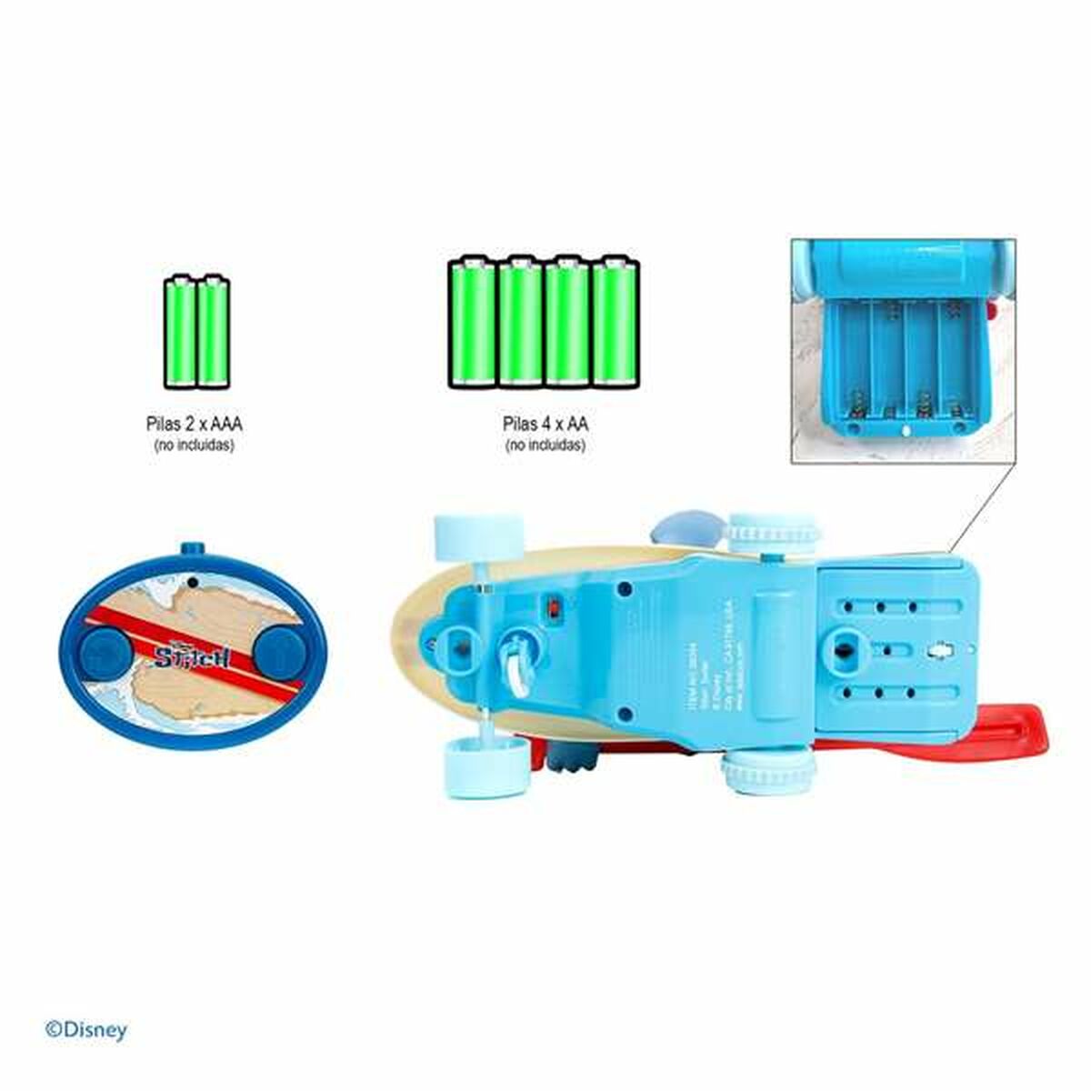 Remote-Controlled Vehicle Smoby Stitch  25cm